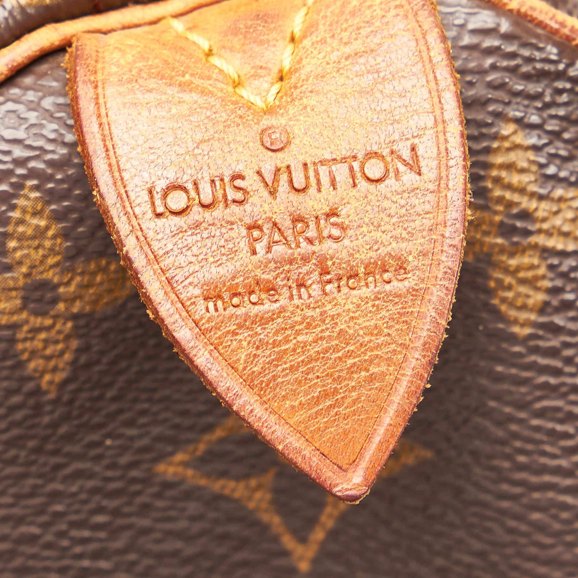 Louis Vuitton Monogram Speedy 25 (SHG-28261)