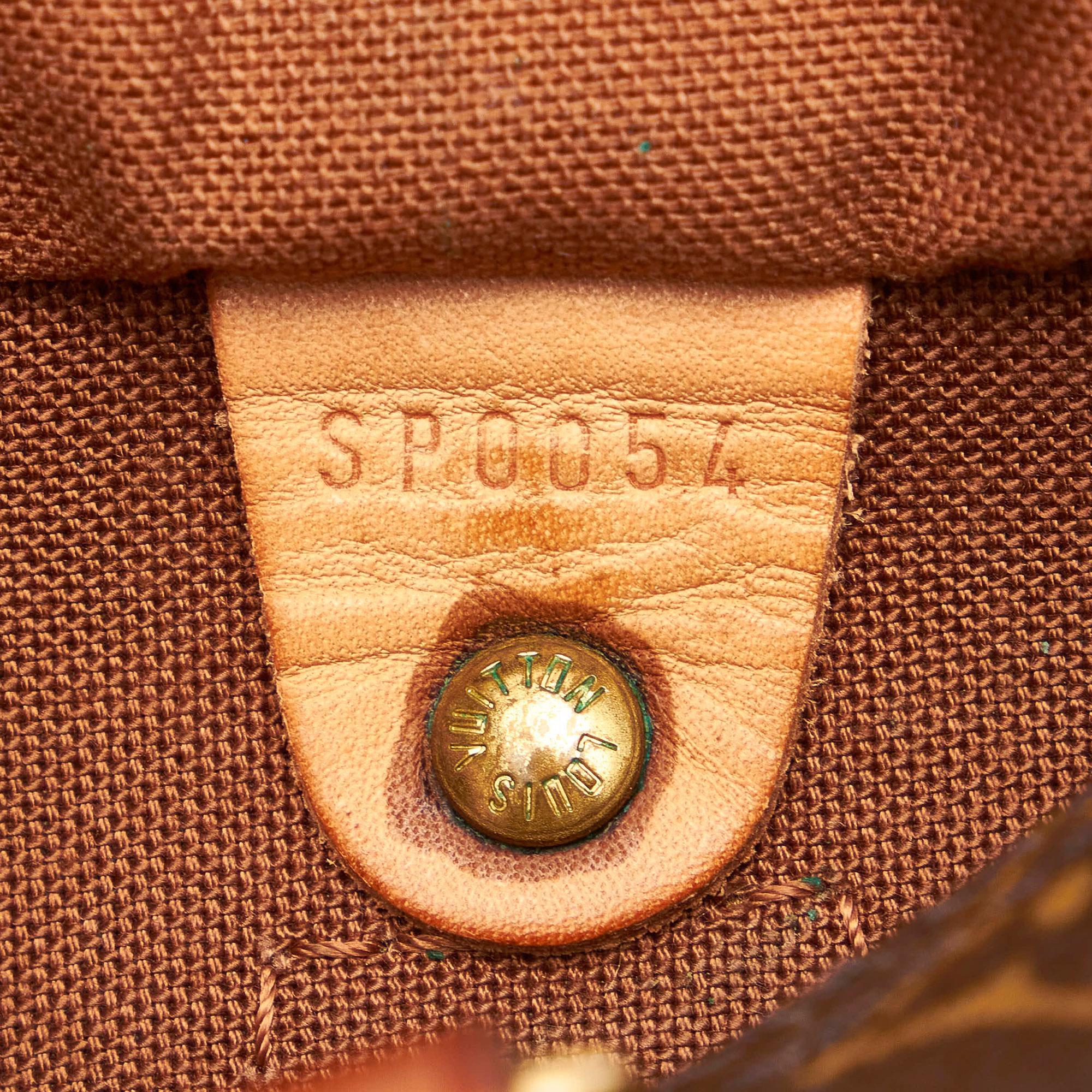 Louis Vuitton Monogram Speedy 25 (SHG-34702)