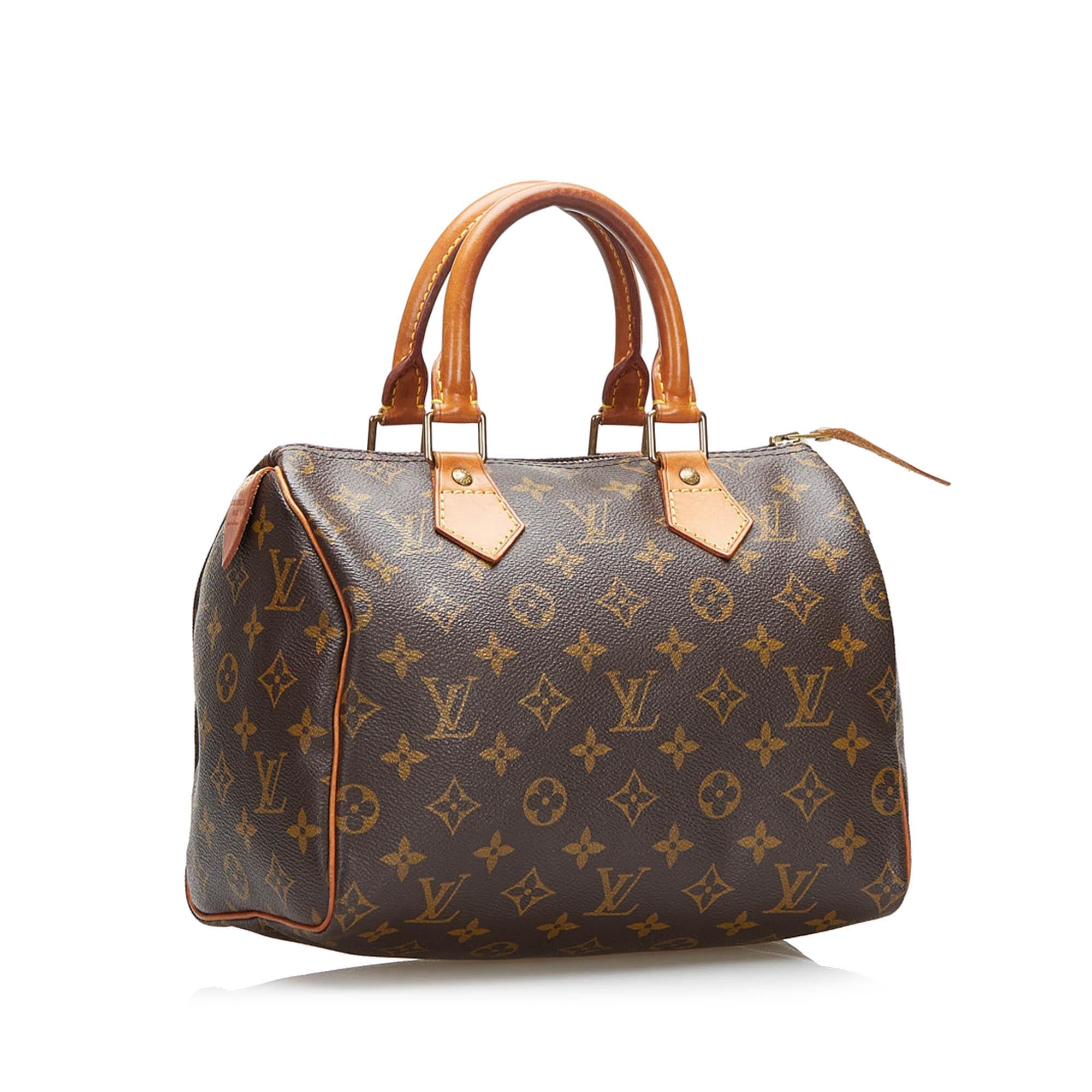 Louis Vuitton Monogram Speedy 25 (SHG-36471)