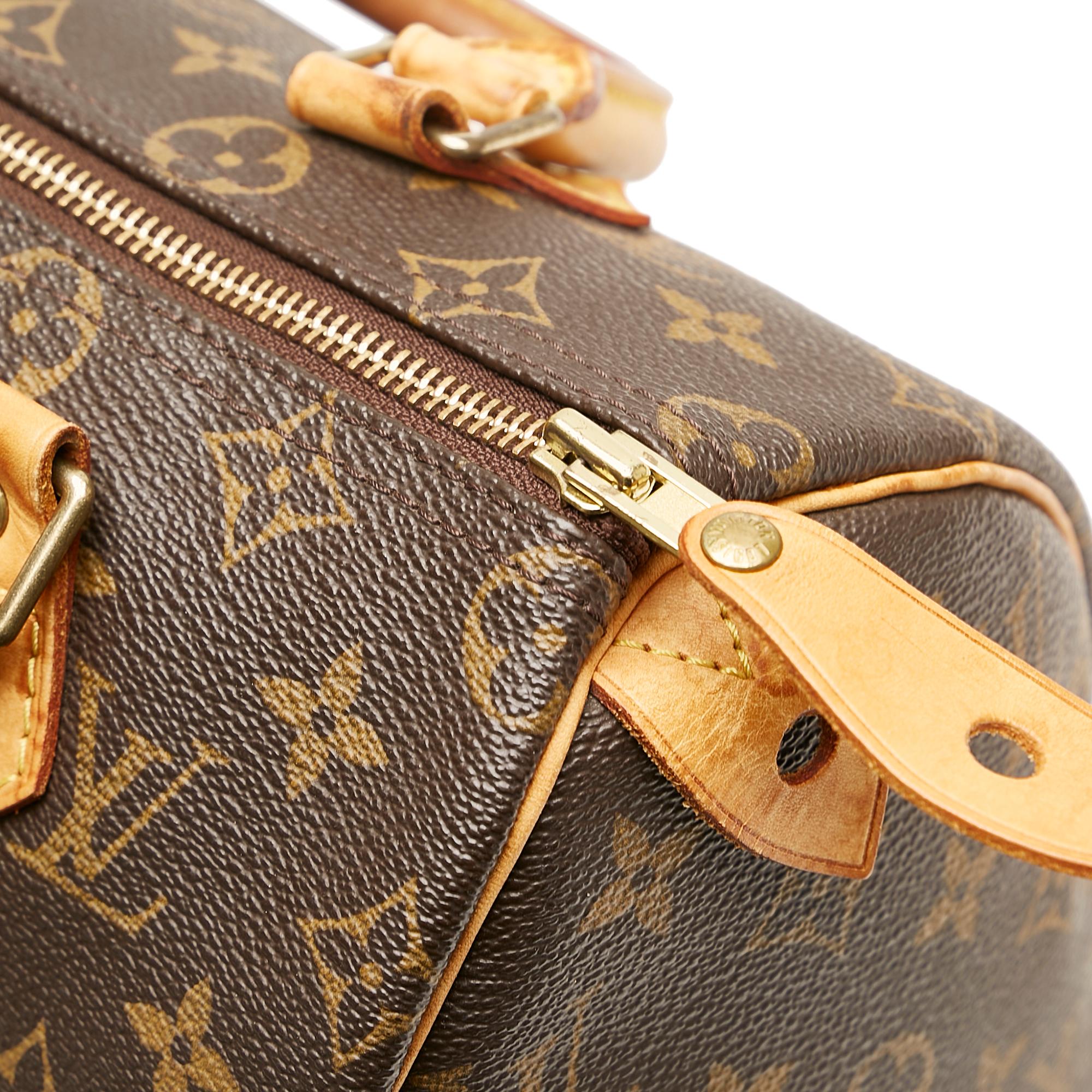 Louis Vuitton Monogram Speedy 25 (SHG-36878)