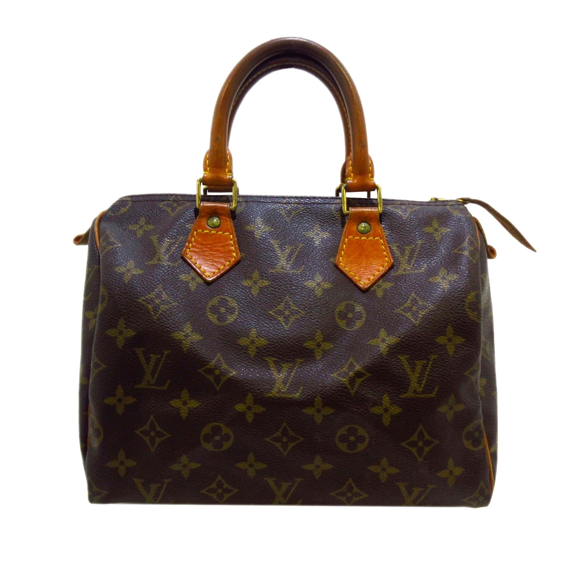 Louis Vuitton Monogram Speedy 25 (SHG-37151)