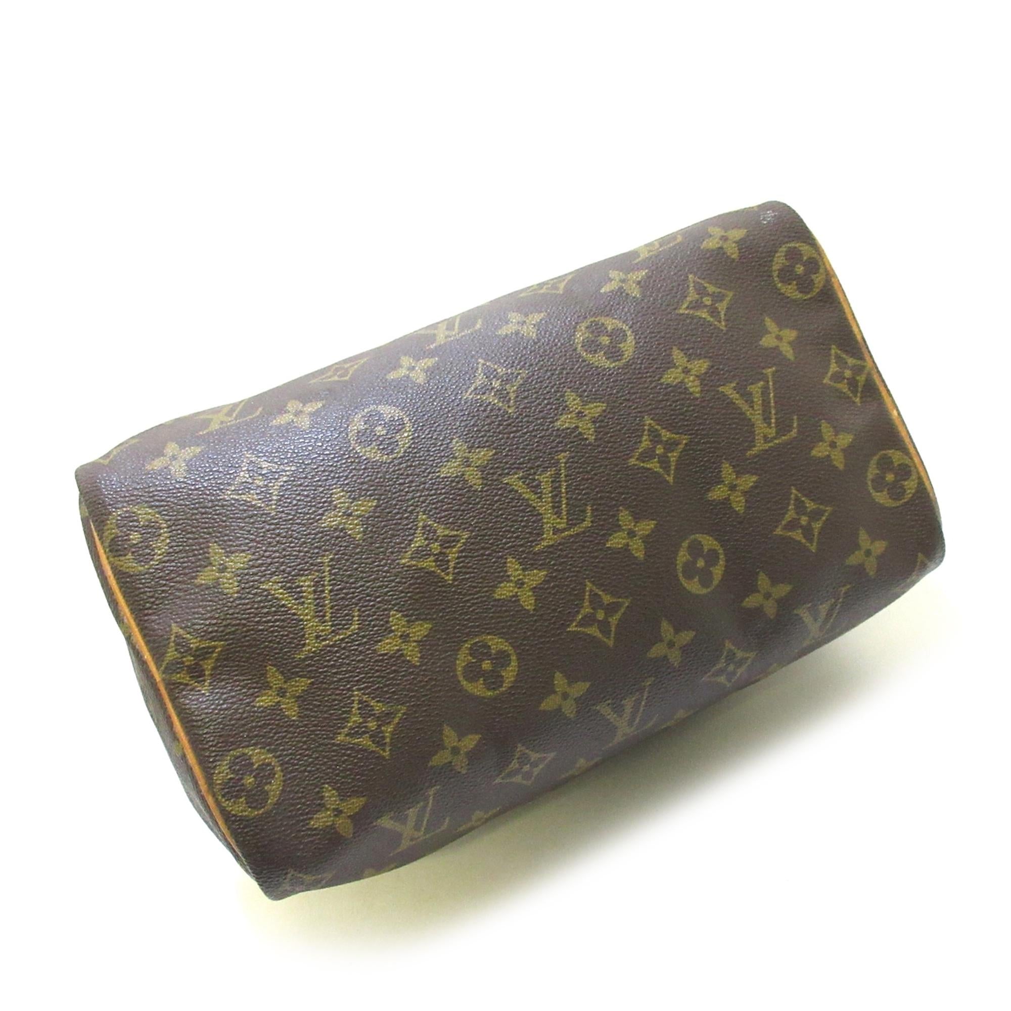 Louis Vuitton Monogram Speedy 25 (SHG-37162)