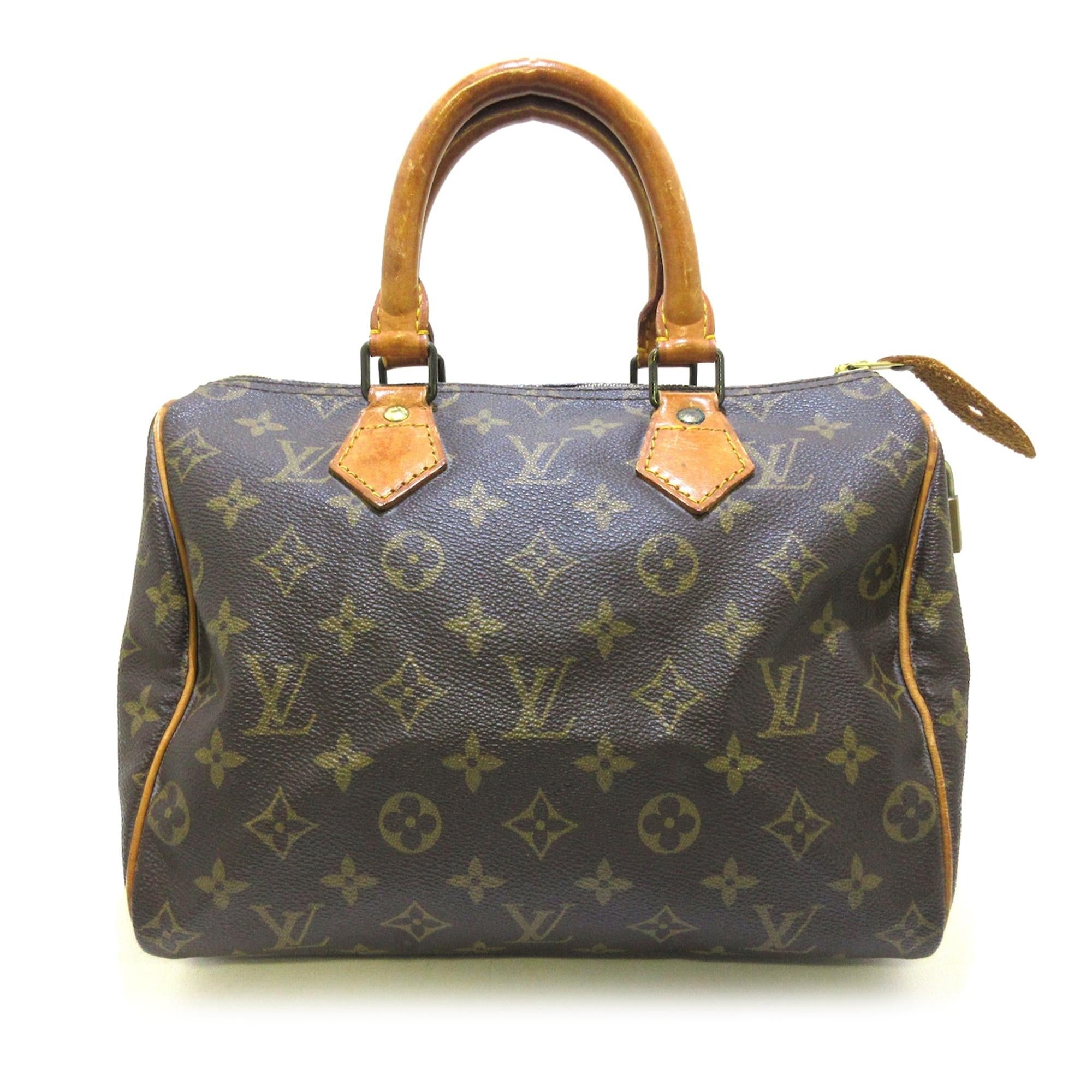 Louis Vuitton Monogram Speedy 25 (SHG-37162)