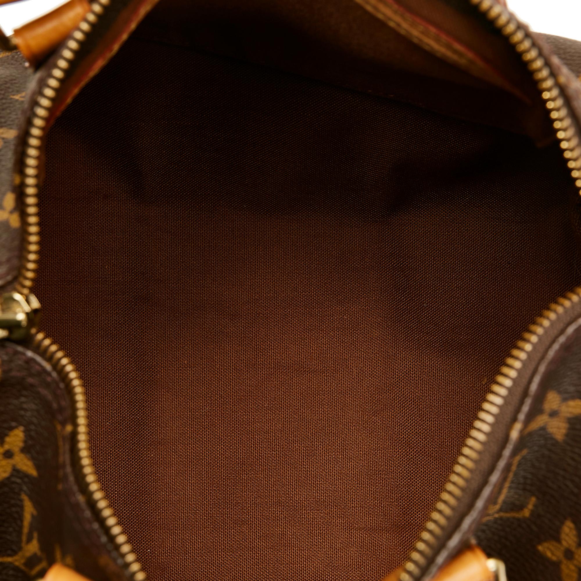 Louis Vuitton Monogram Speedy 25 (SHG-37919)