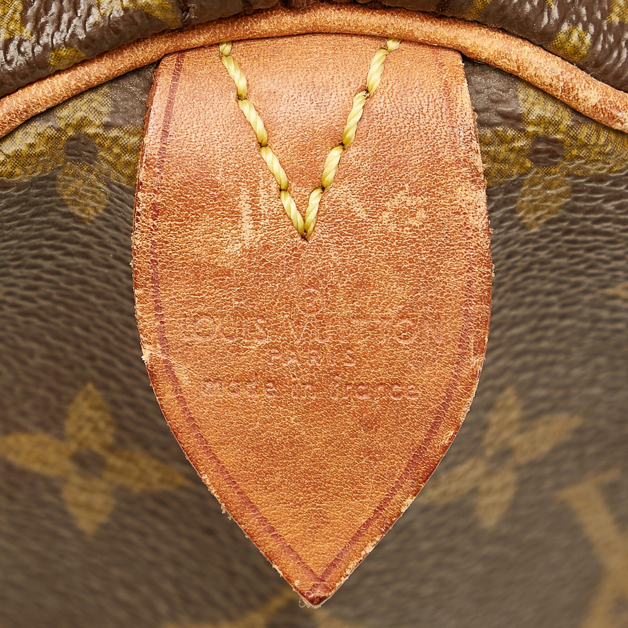 Louis Vuitton Monogram Speedy 30 (SHG-23921)