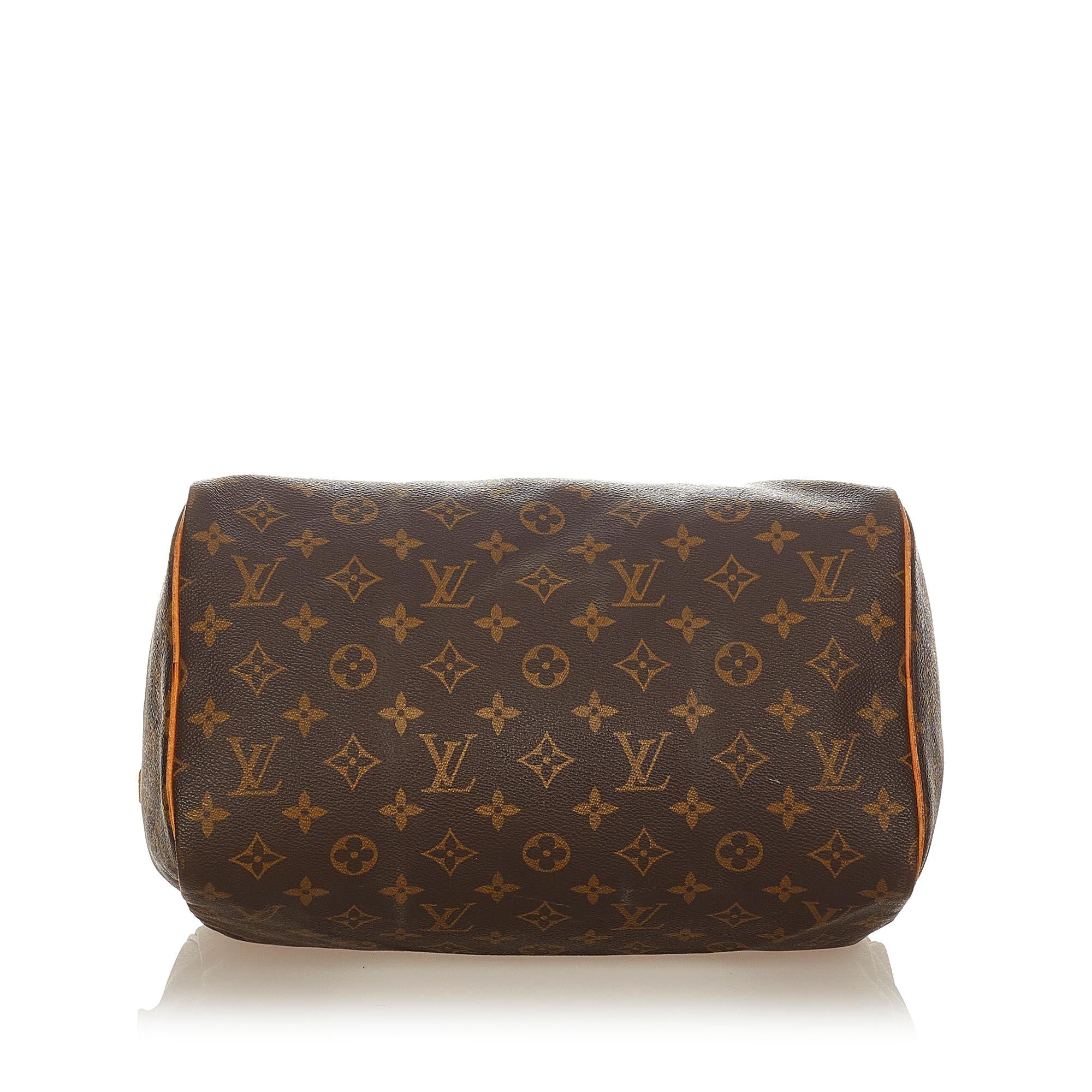 Louis Vuitton Monogram Speedy 30 (SHG-26179)