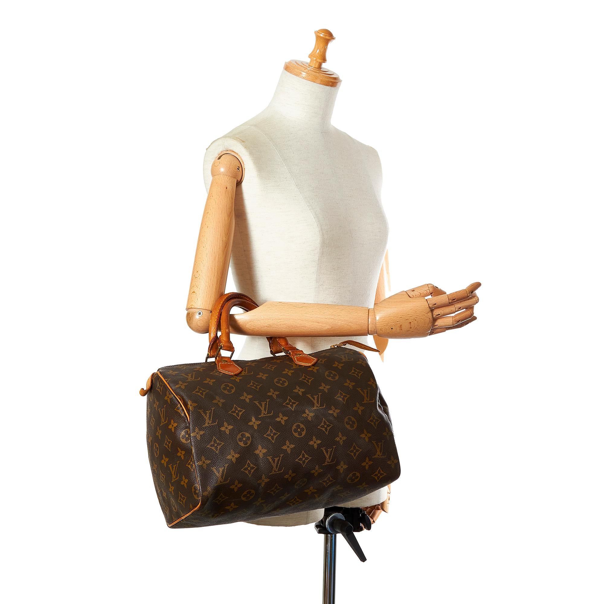 Louis Vuitton Monogram Speedy 30 (SHG-26179)