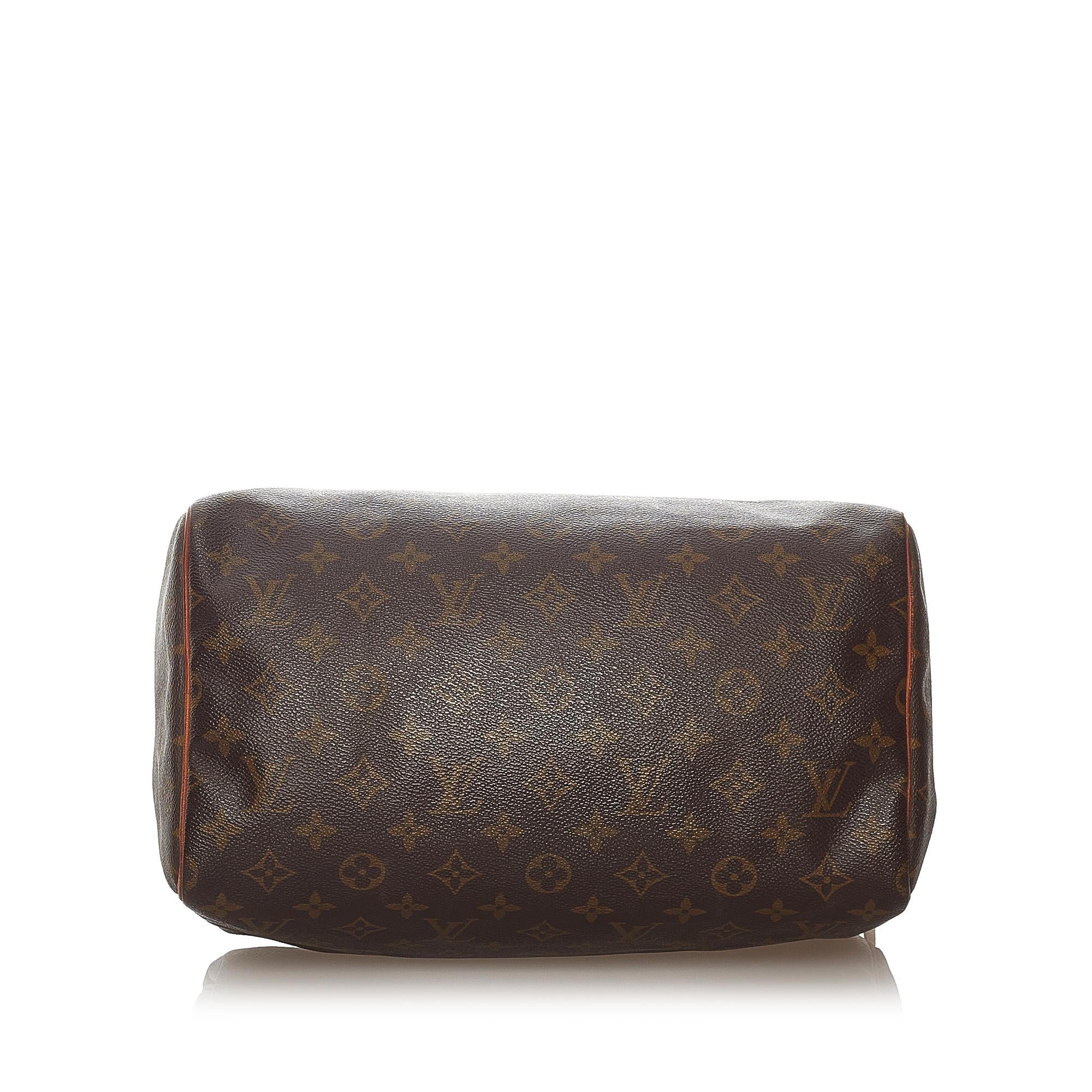 Louis Vuitton Monogram Speedy 30 (SHG-27334)