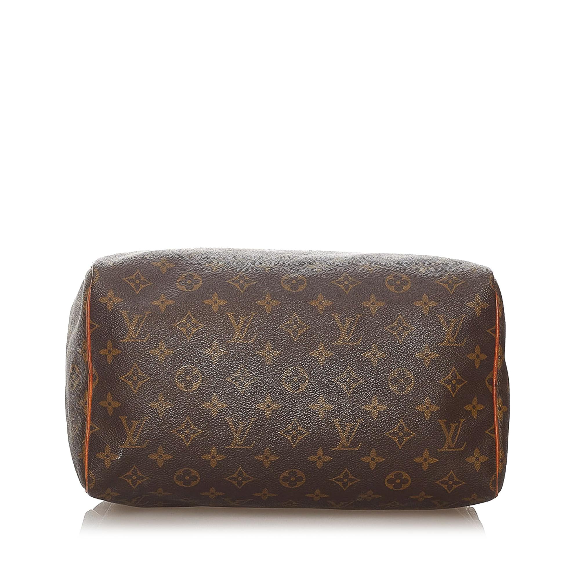 Louis Vuitton Monogram Speedy 30 (SHG-27712)