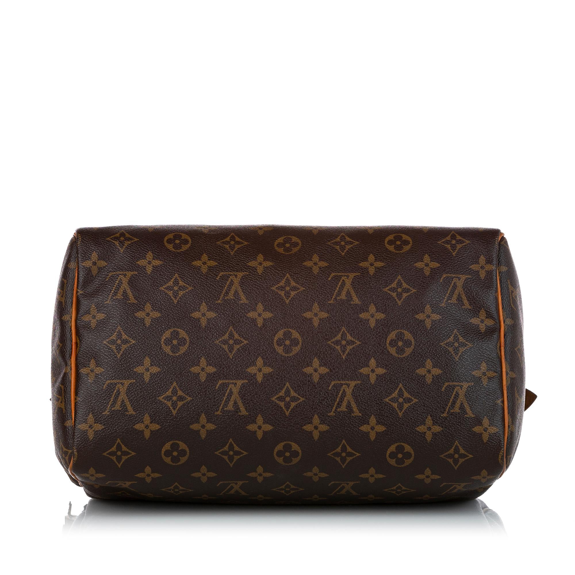 Louis Vuitton Monogram Speedy 30 (SHG-28230)