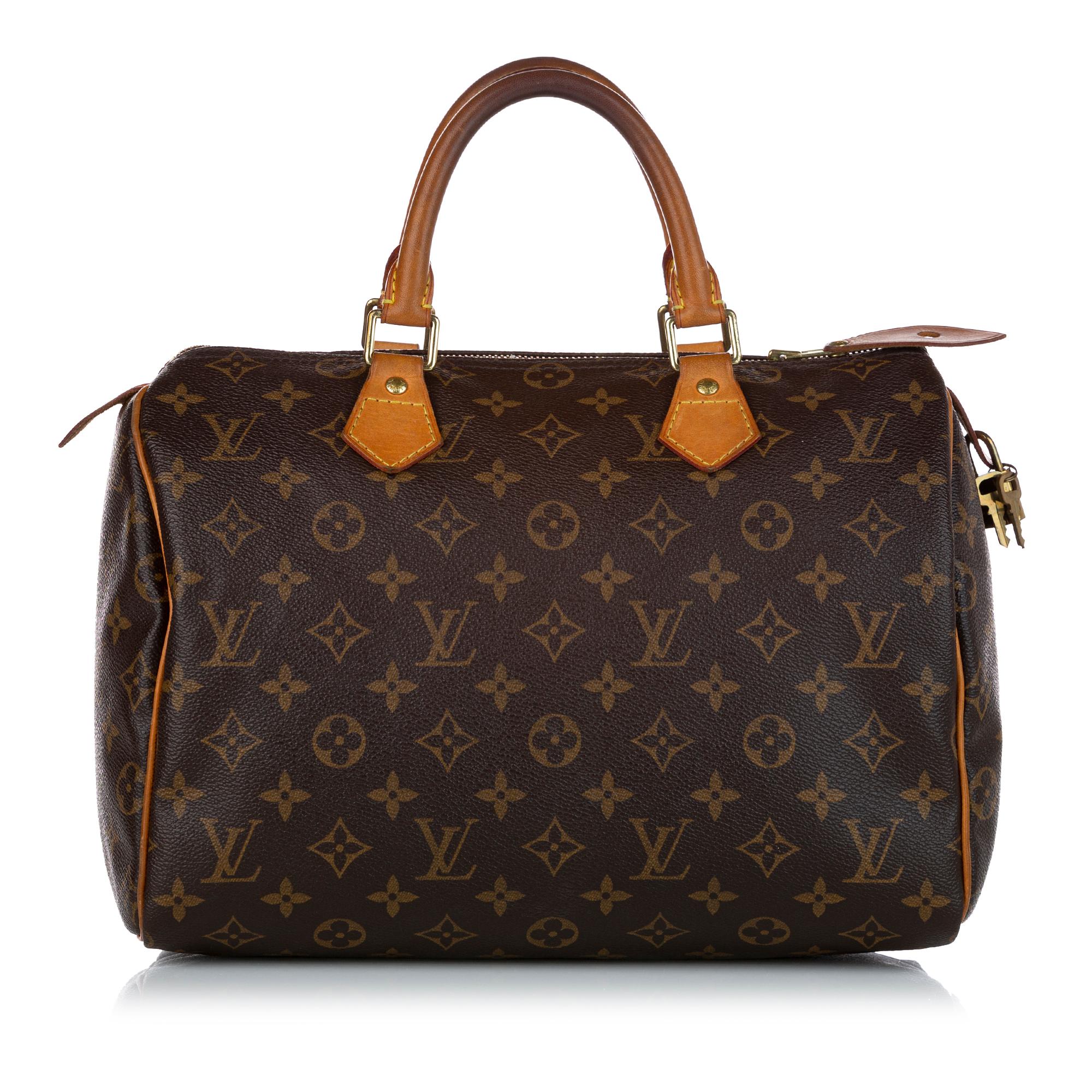 Louis Vuitton Monogram Speedy 30 (SHG-28230)