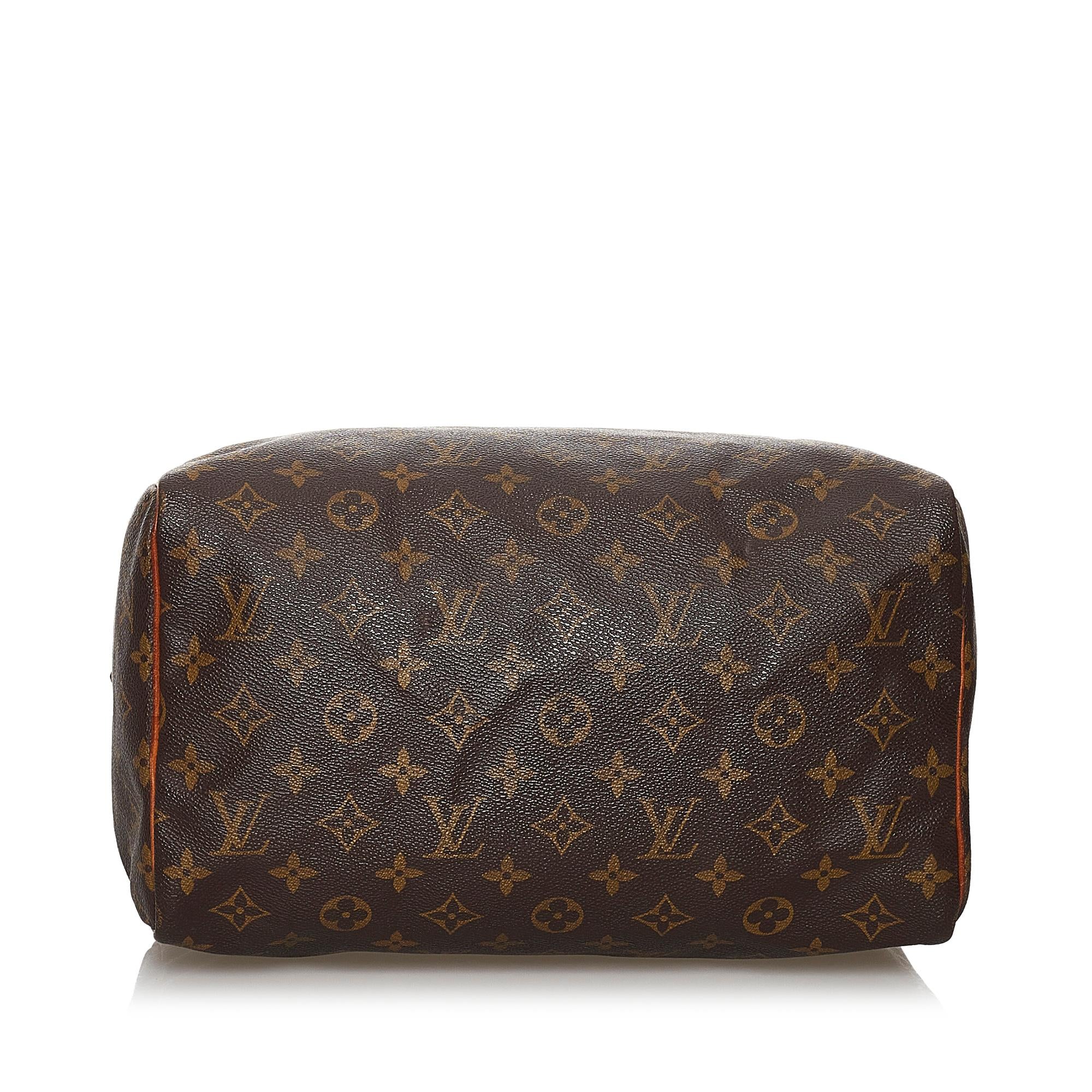Louis Vuitton Monogram Speedy 30 (SHG-29681)