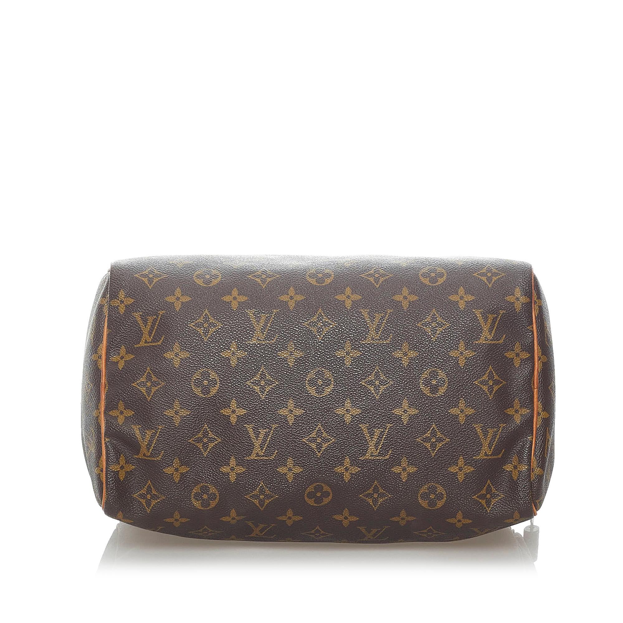 Louis Vuitton Monogram Speedy 30 (SHG-33436)