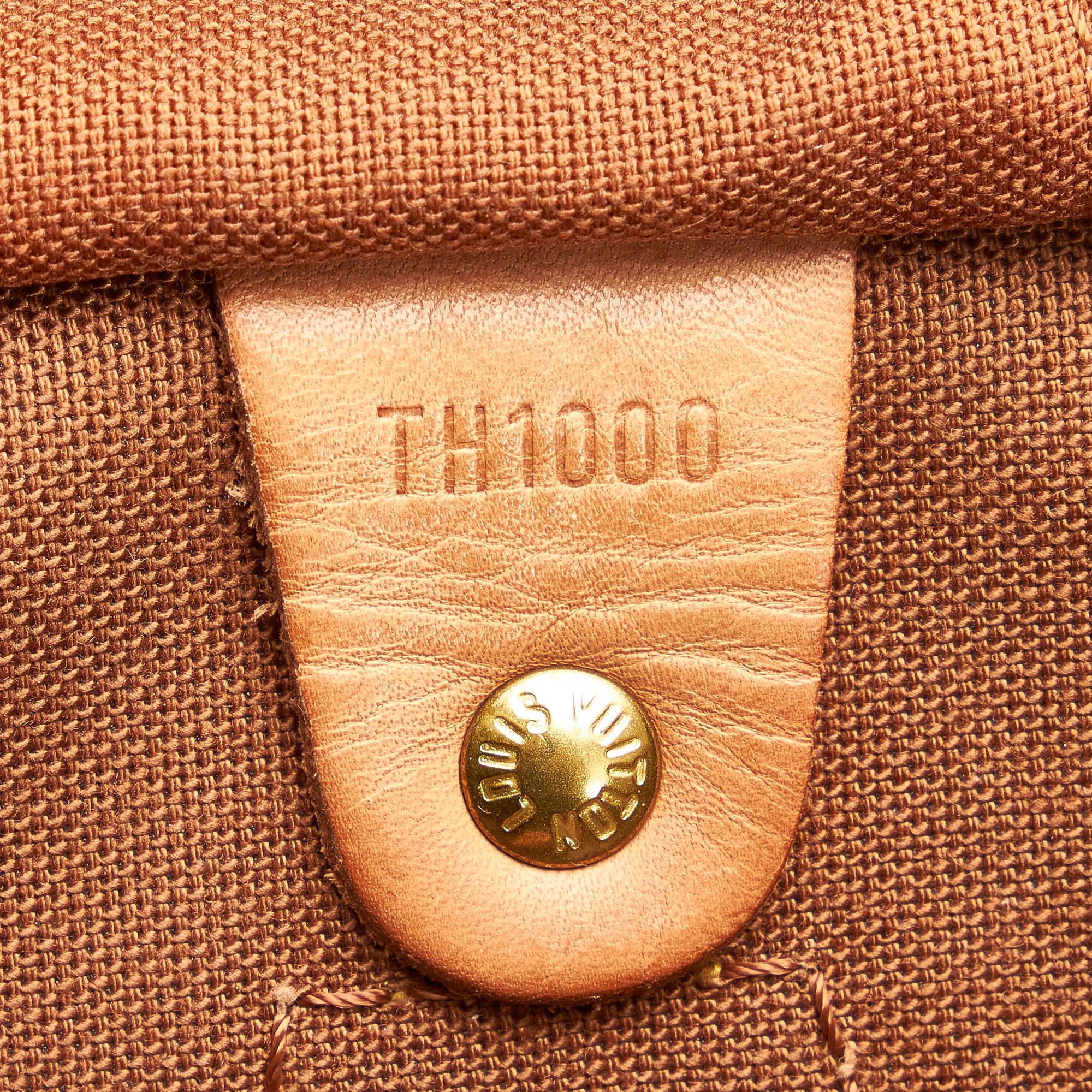 Louis Vuitton Monogram Speedy 30 (SHG-33436)