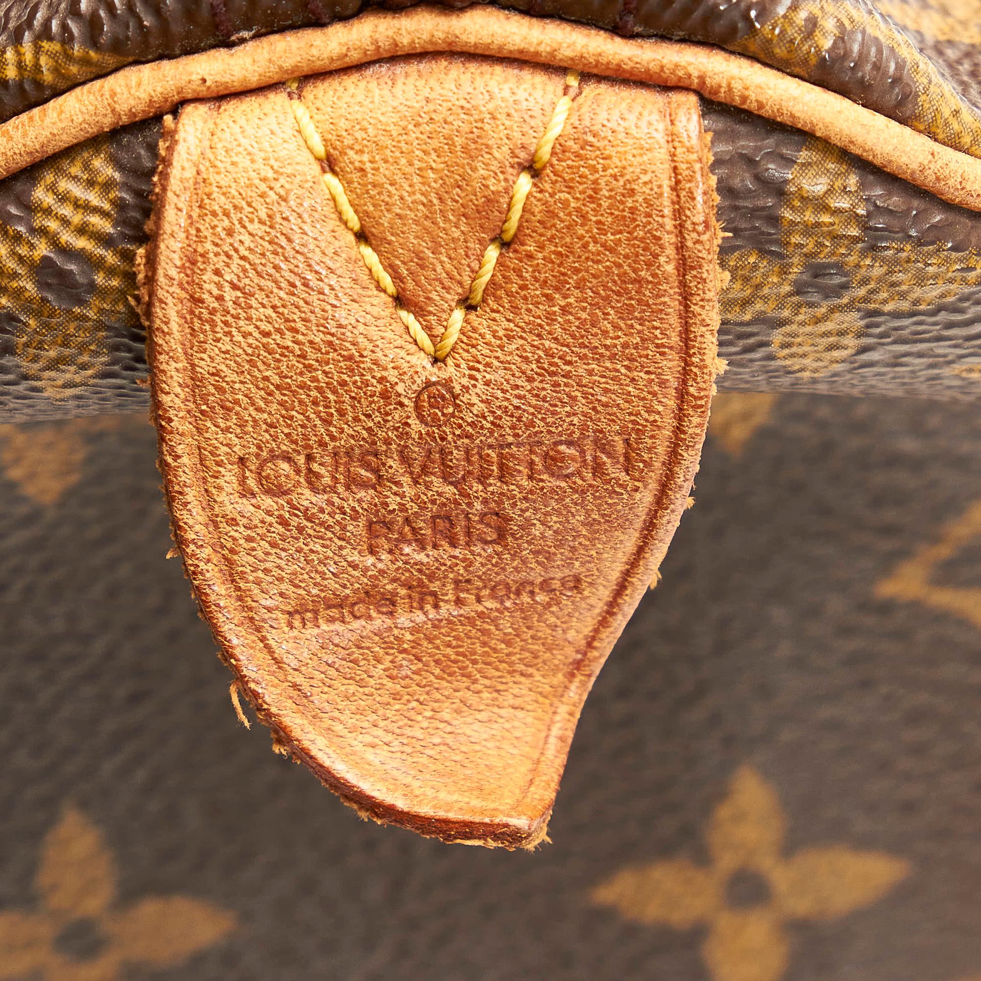 Louis Vuitton Monogram Speedy 30 (SHG-33436)