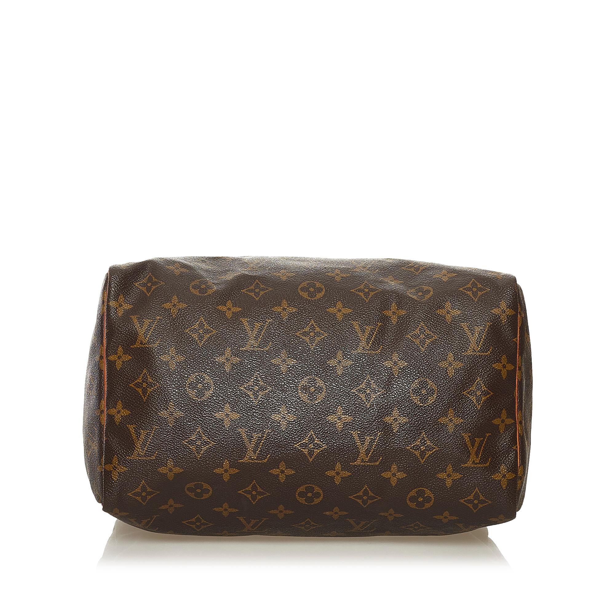 Louis Vuitton Monogram Speedy 30 (SHG-36323)