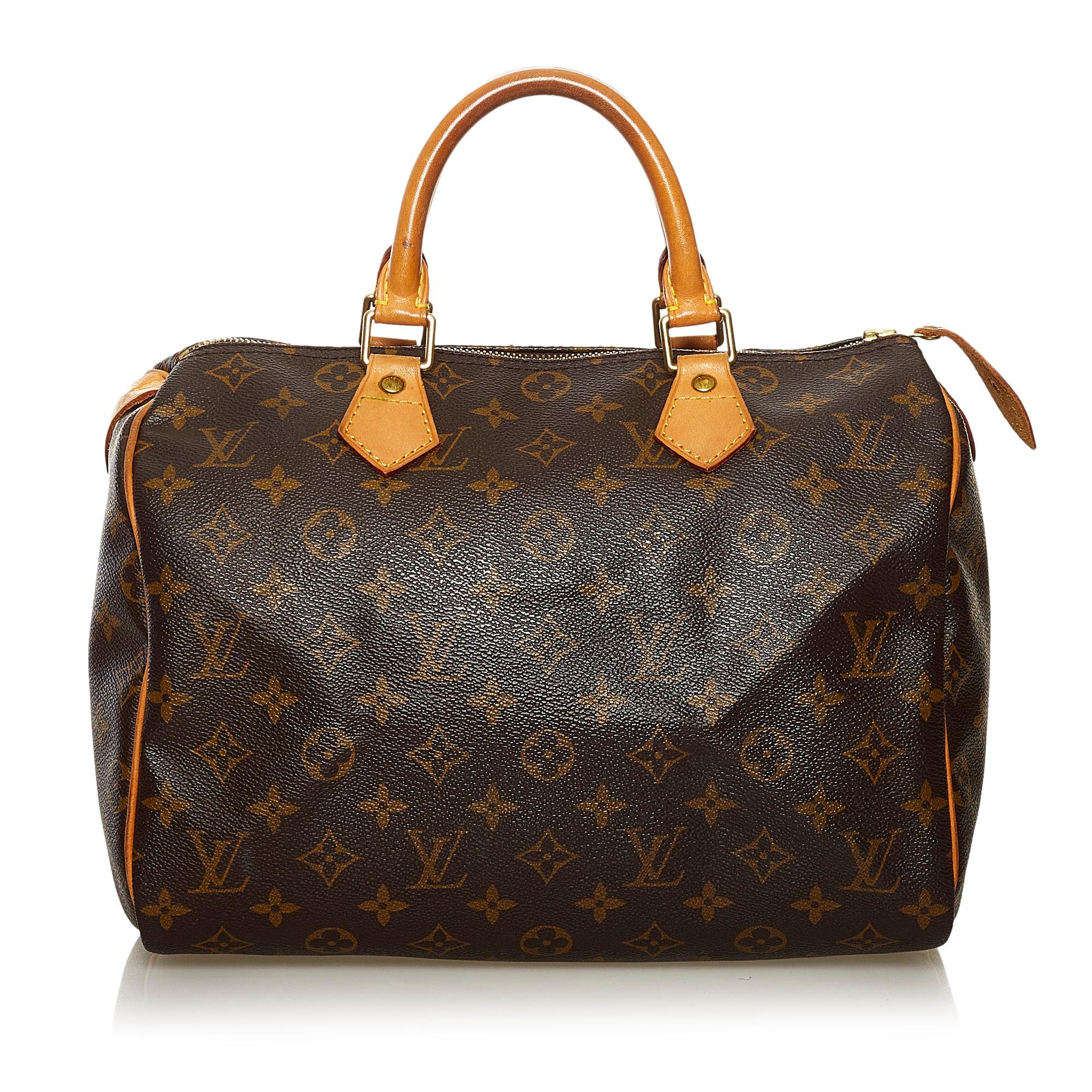 Louis Vuitton Monogram Speedy 30 (SHG-36336)