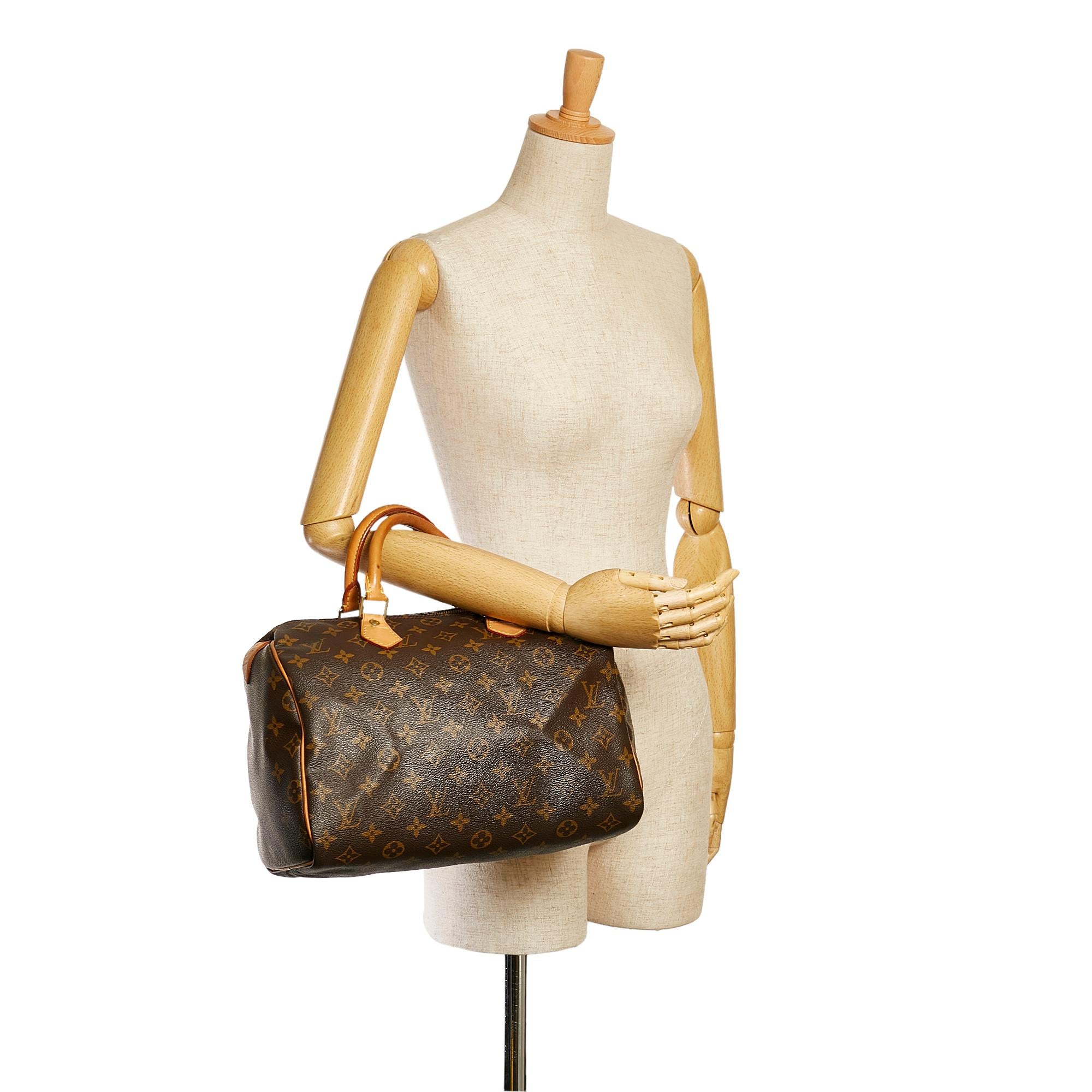 Louis Vuitton Monogram Speedy 30 (SHG-36336)