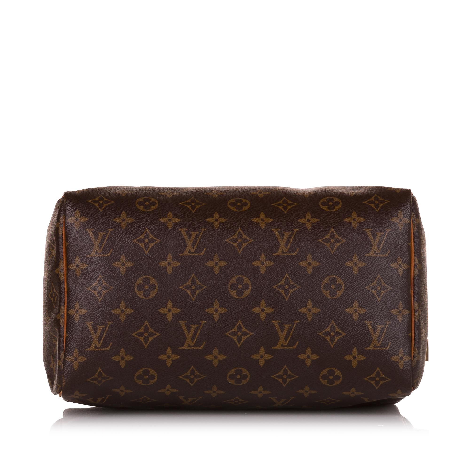 Louis Vuitton Monogram Speedy 30 (SHG-36596)