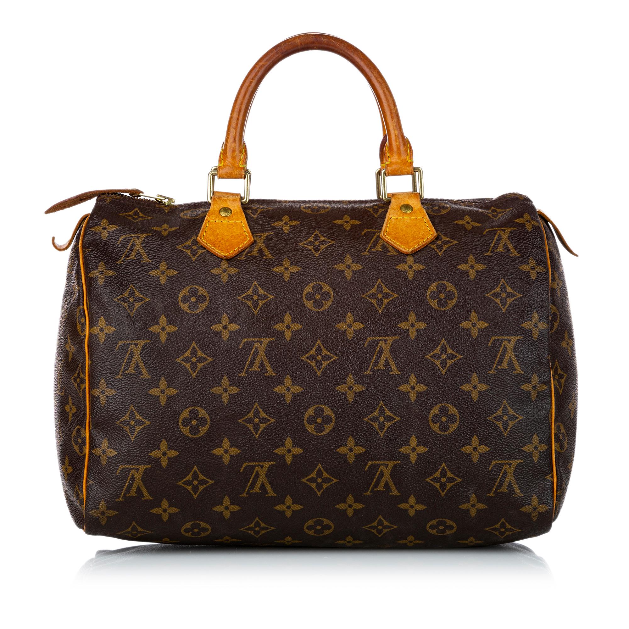 Louis Vuitton Monogram Speedy 30 (SHG-36622)