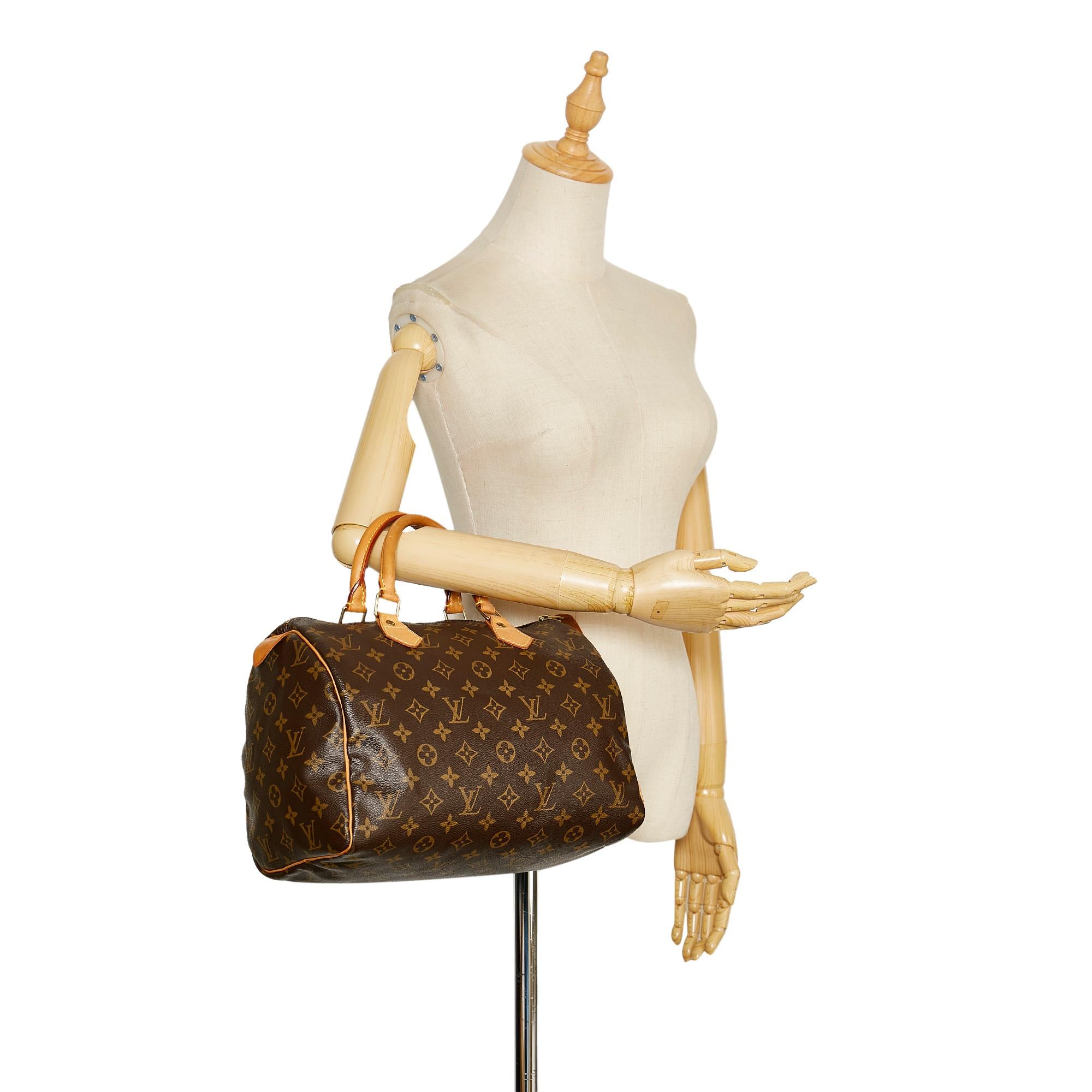 Louis Vuitton Monogram Speedy 30 (SHG-36908)