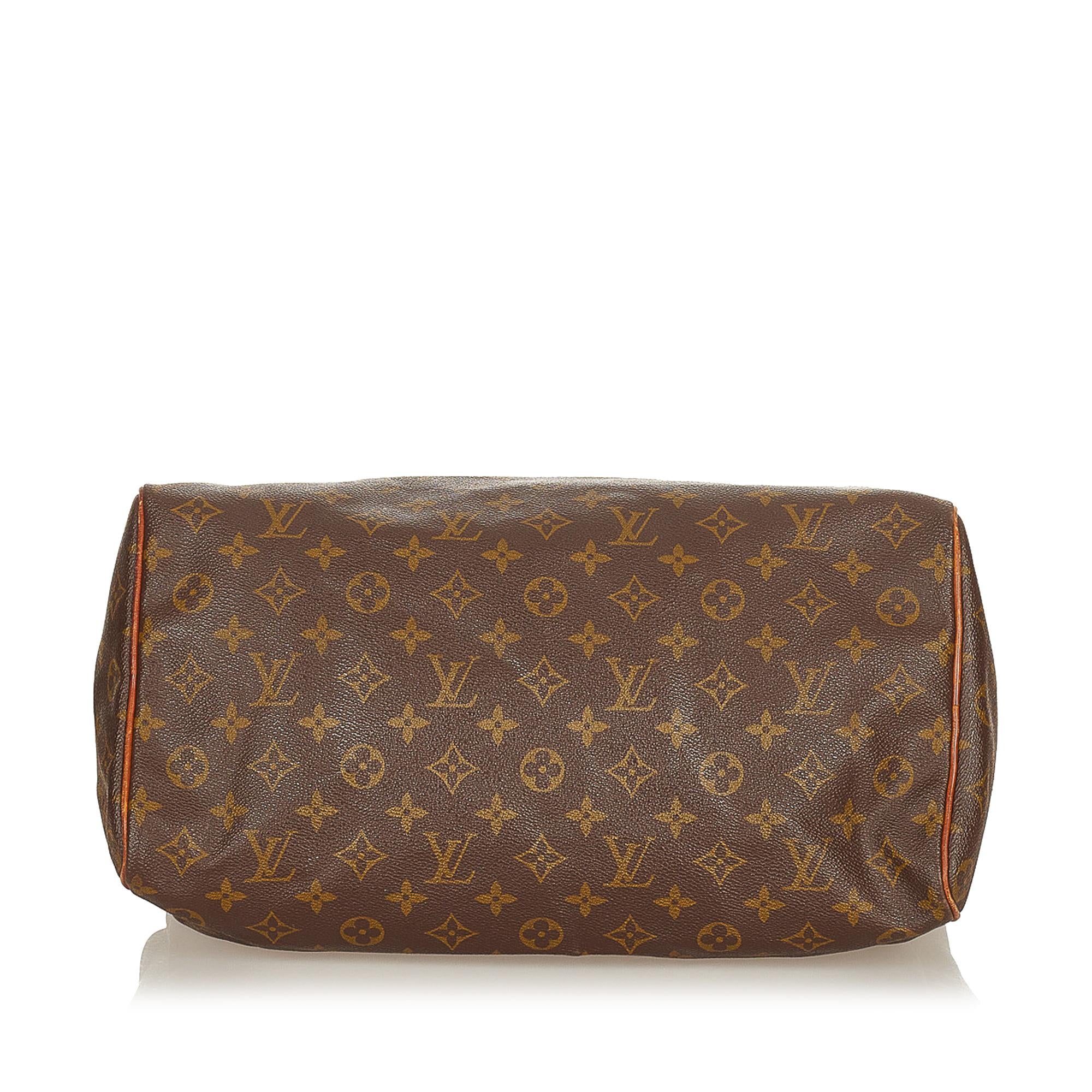 Louis Vuitton Monogram Speedy 35 (SHG-26939)