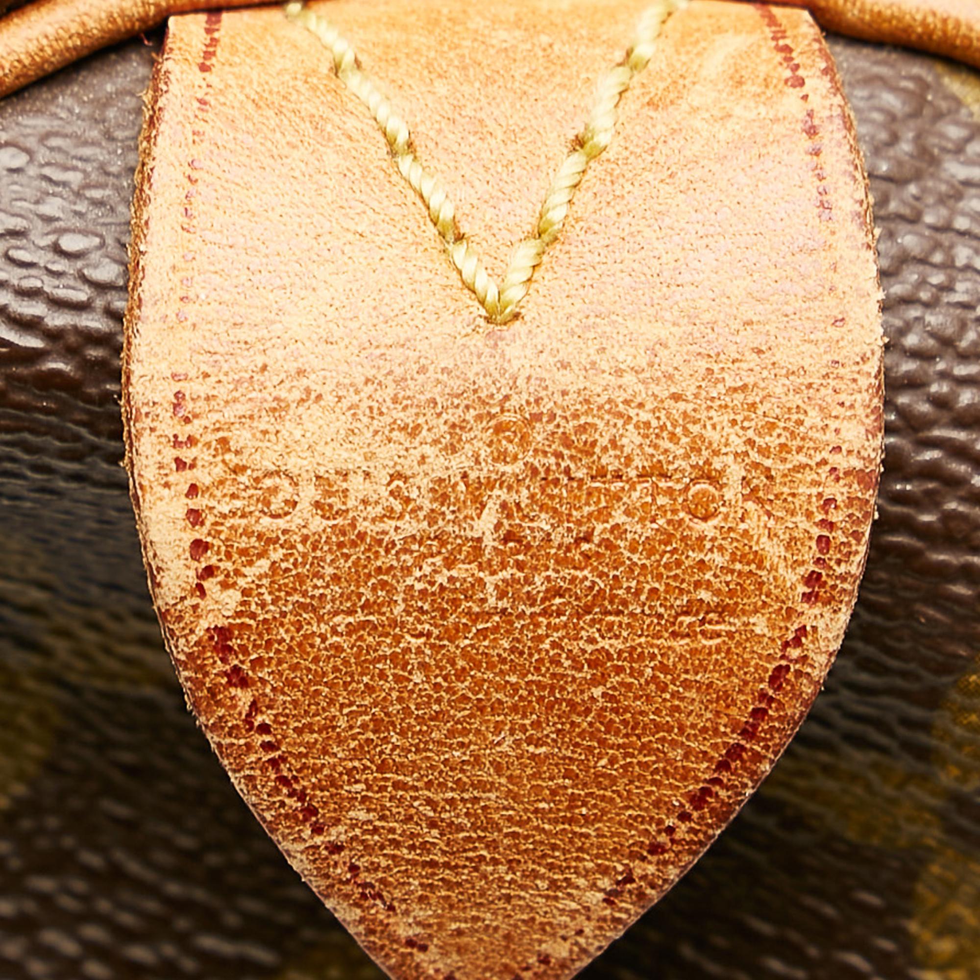 Louis Vuitton Monogram Speedy 35 (SHG-26939)