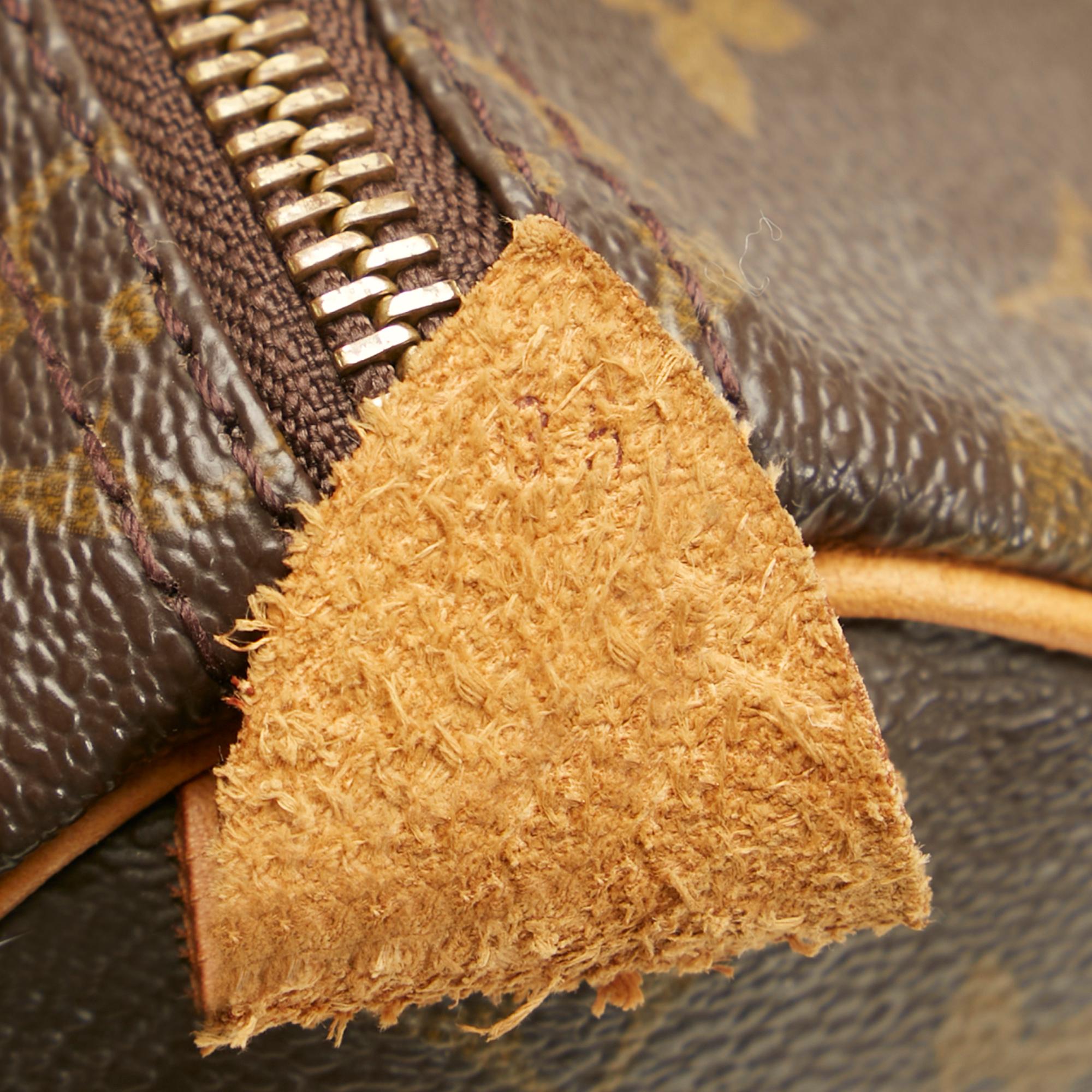 Louis Vuitton Monogram Speedy 35 (SHG-35293)