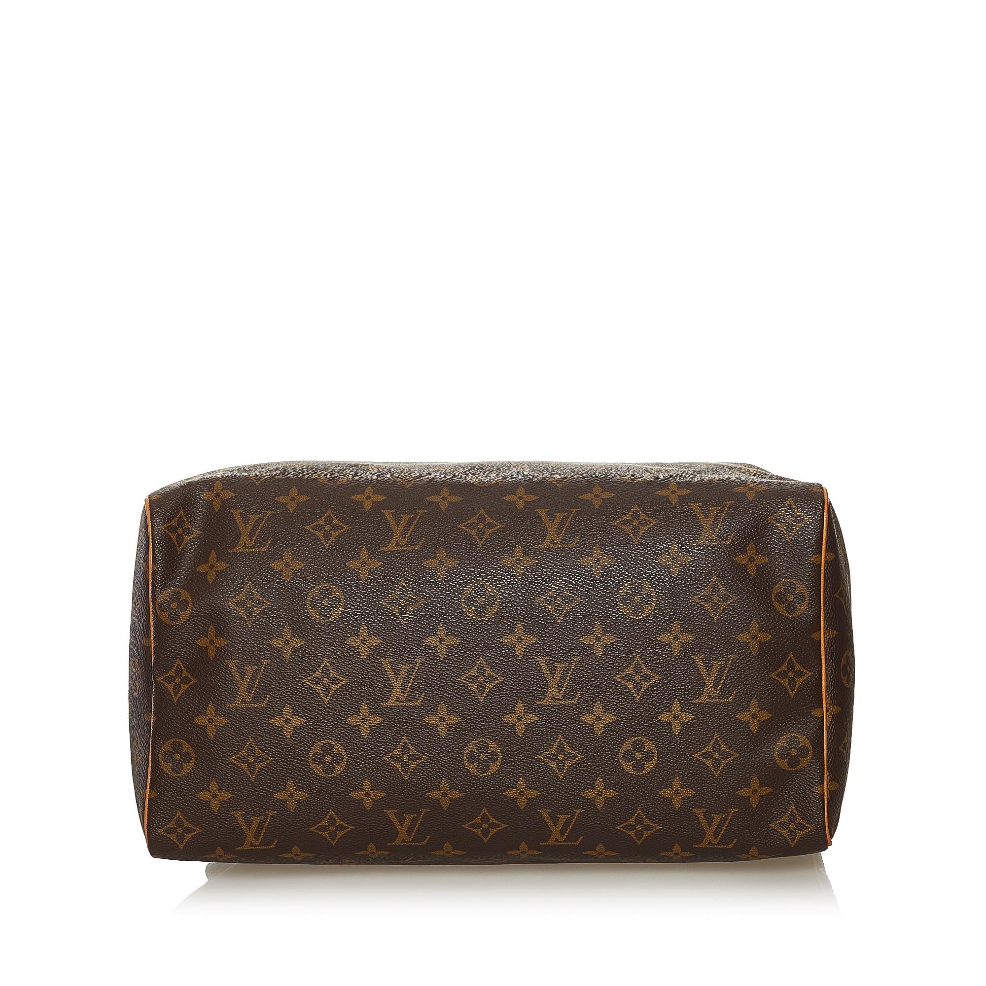 Louis Vuitton Monogram Speedy 35 (SHG-35830)