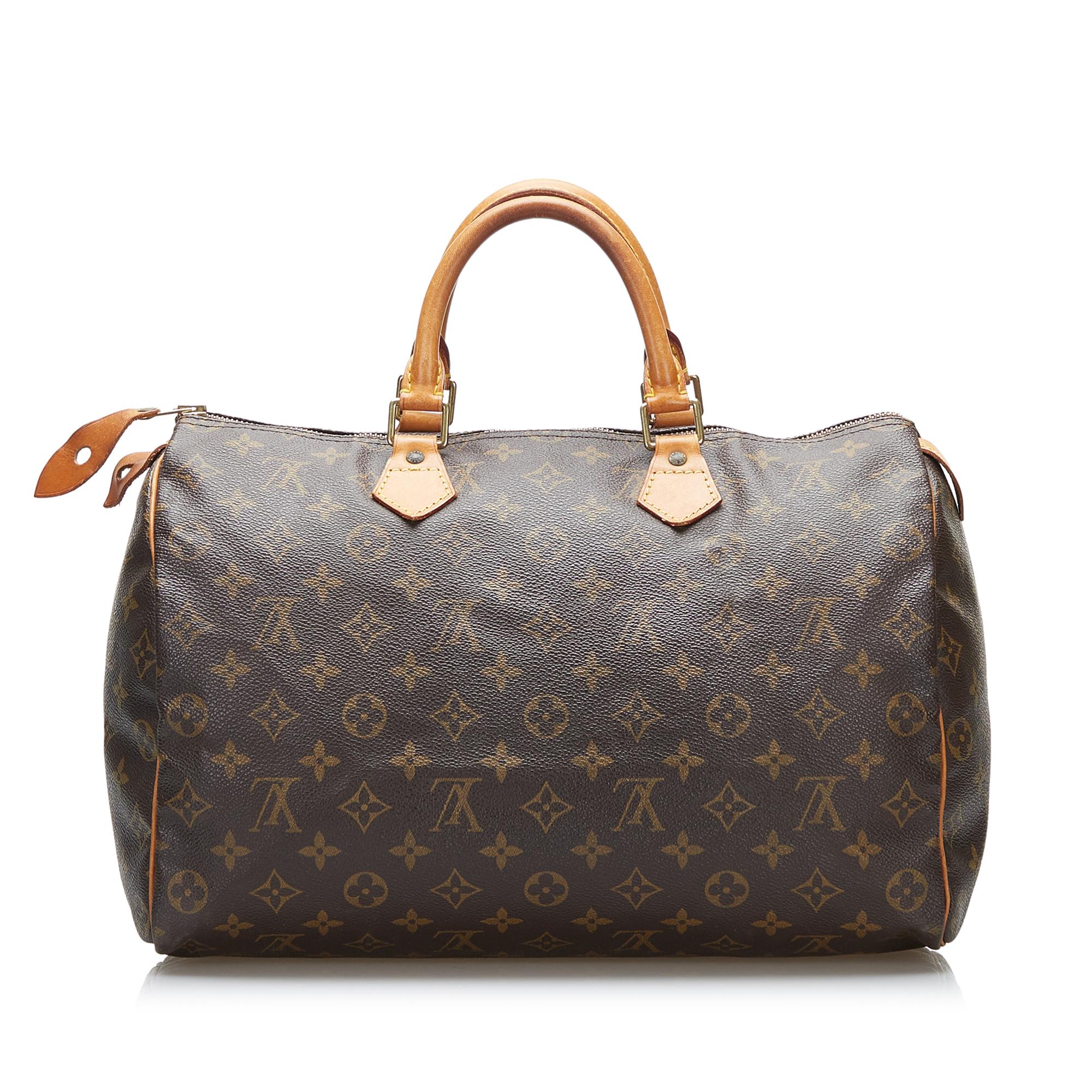 Louis Vuitton Monogram Speedy 35 (SHG-jagmU5)