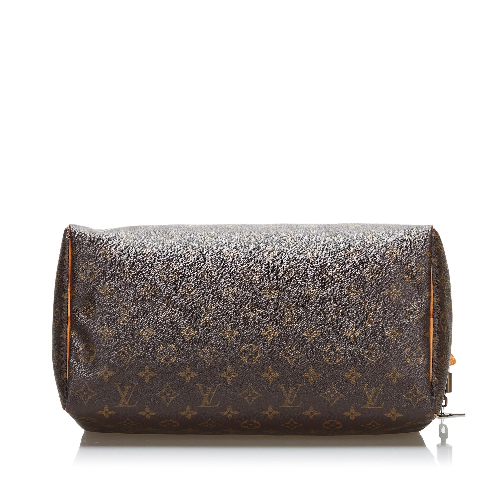 Louis Vuitton Monogram Speedy 35 (SHG-mcNS9U)