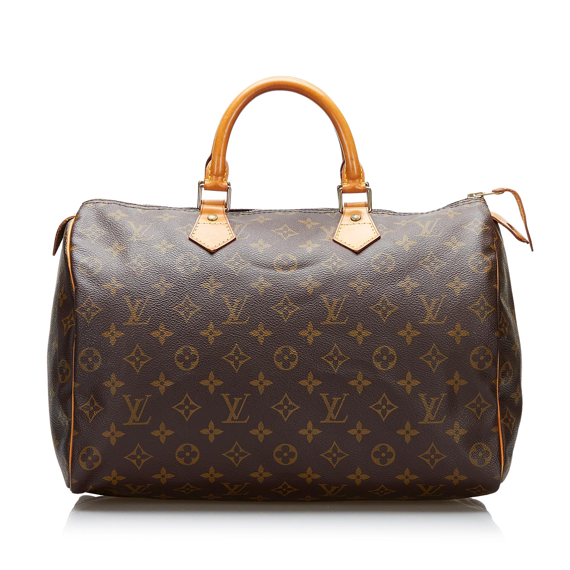 Louis Vuitton Monogram Speedy 35 (SHG-X7ICoy)
