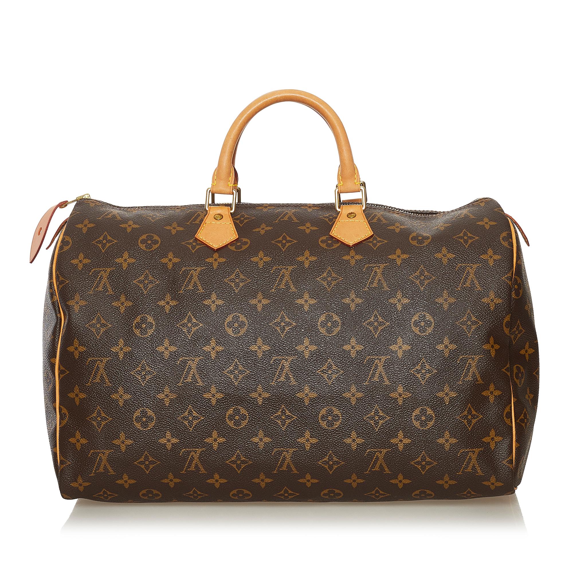 Louis Vuitton Monogram Speedy 40 (SHG-35825)