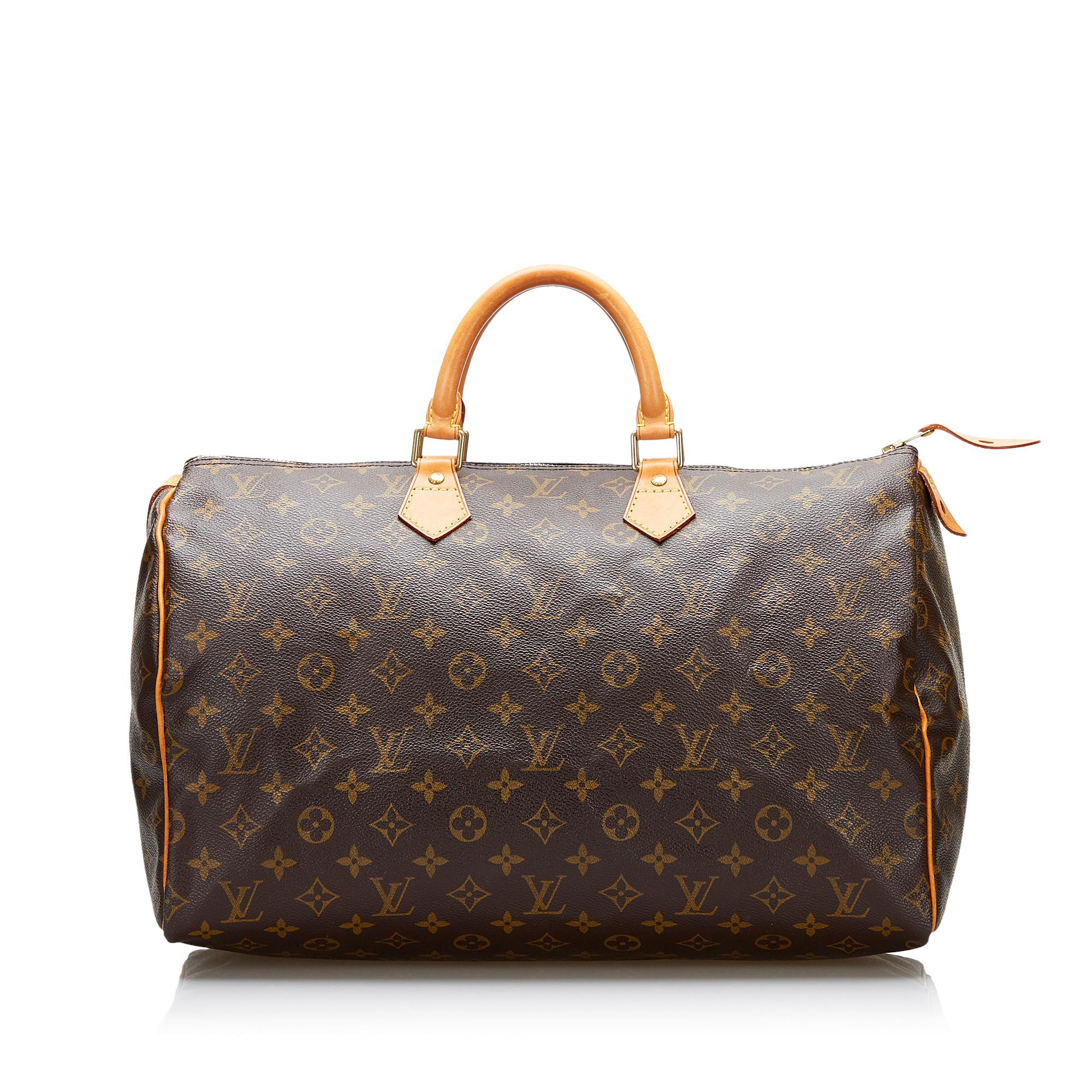 Louis Vuitton Monogram Speedy 40 (SHG-36246)