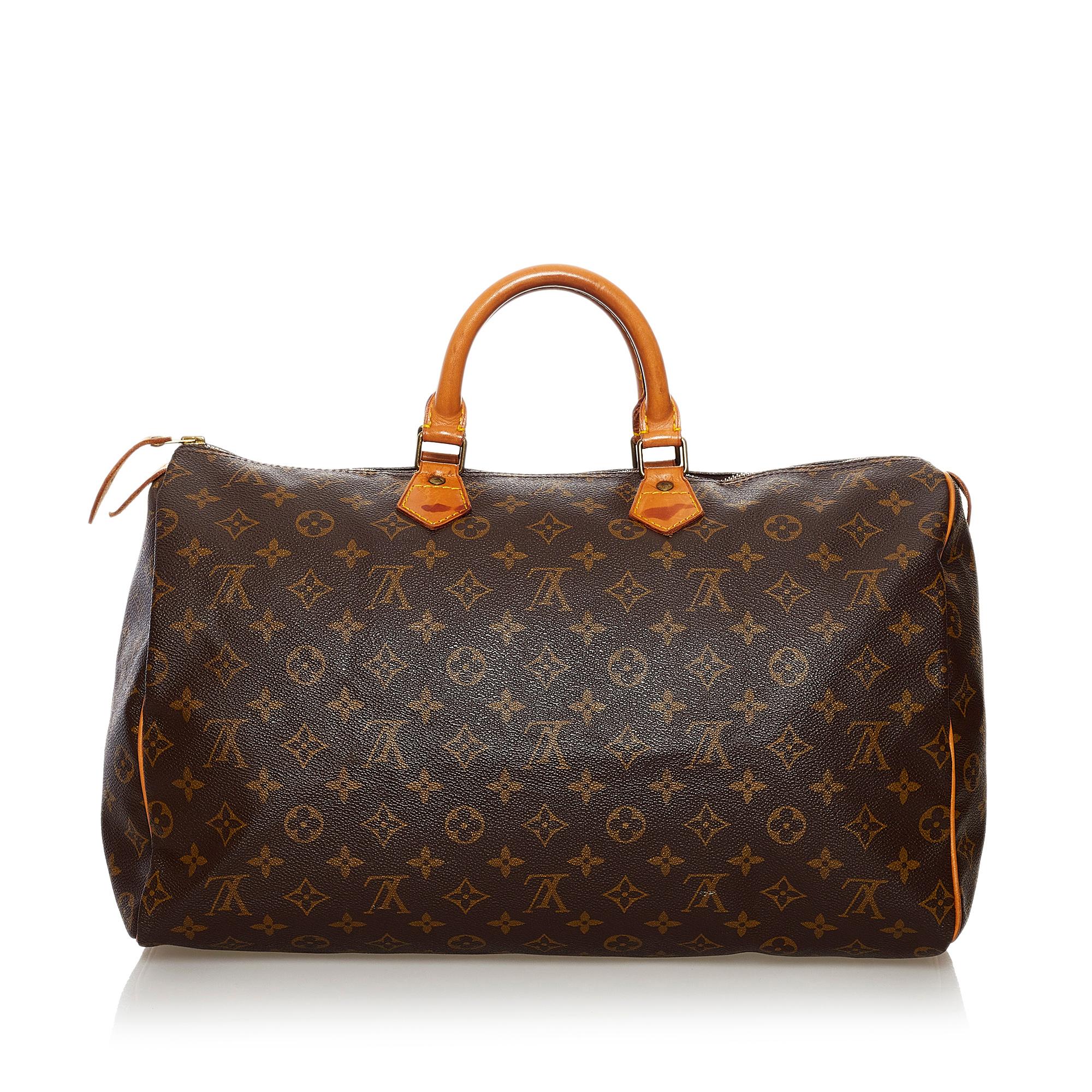 Louis Vuitton Monogram Speedy 40 (SHG-36331)
