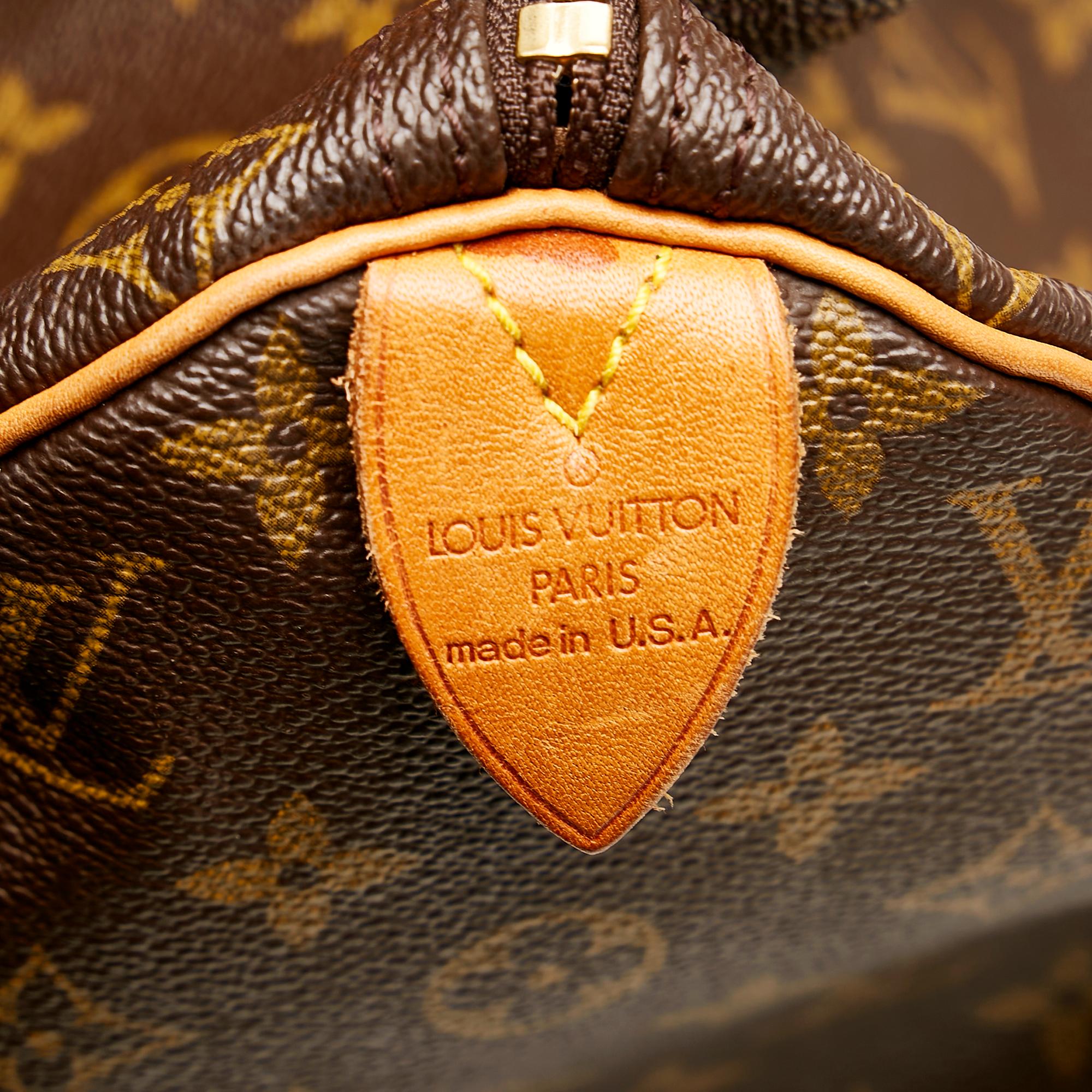 Louis Vuitton Monogram Speedy 40 (SHG-36331)
