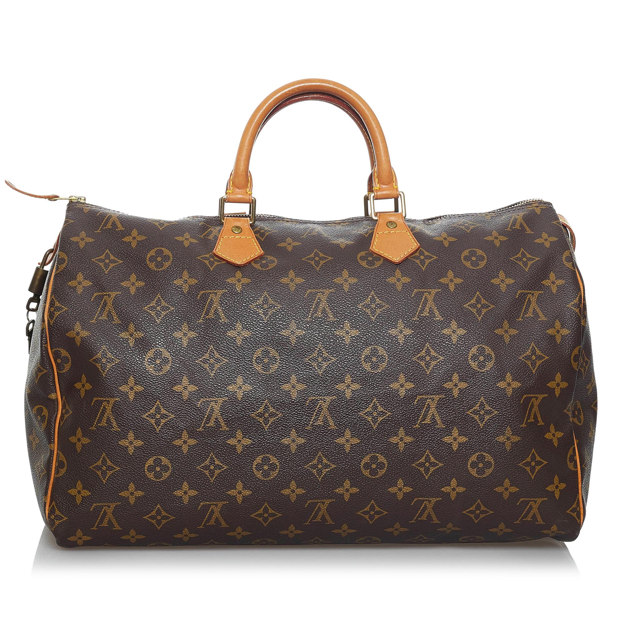 Louis Vuitton Monogram Speedy 40 (SHG-36744)