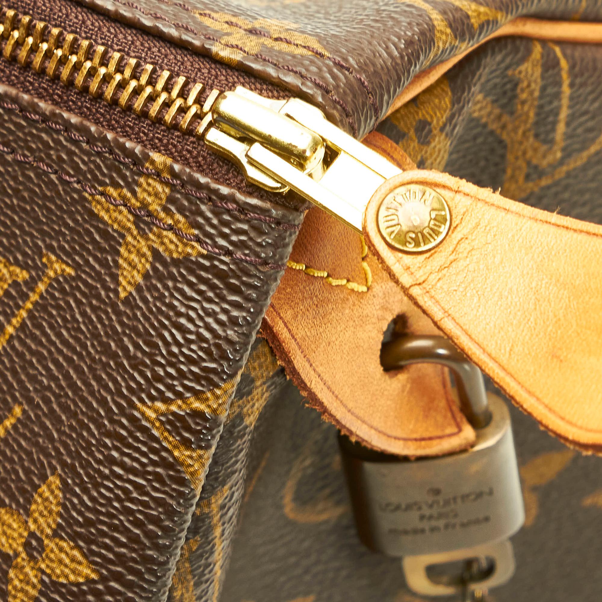 Louis Vuitton Monogram Speedy 40 (SHG-36744)