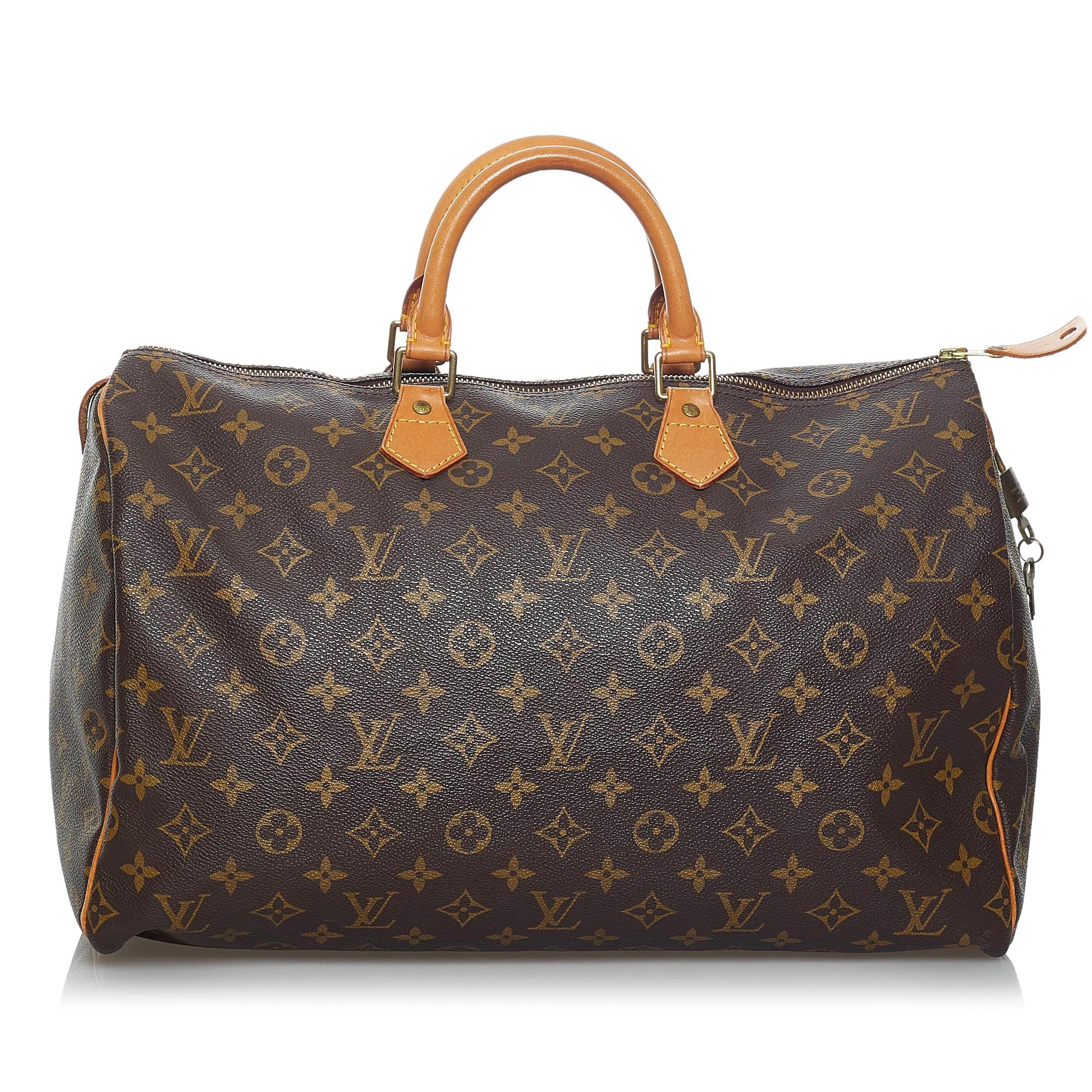 Louis Vuitton Monogram Speedy 40 (SHG-36744)