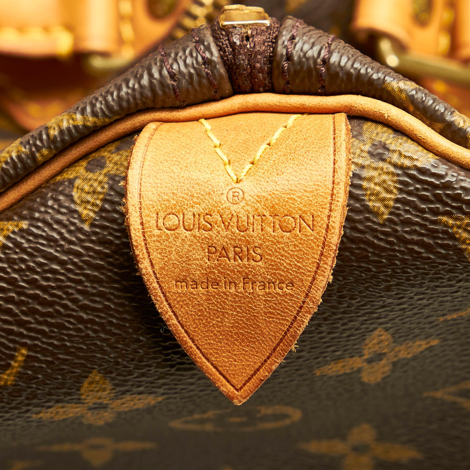 Louis Vuitton Monogram Speedy 40 (SHG-36744)