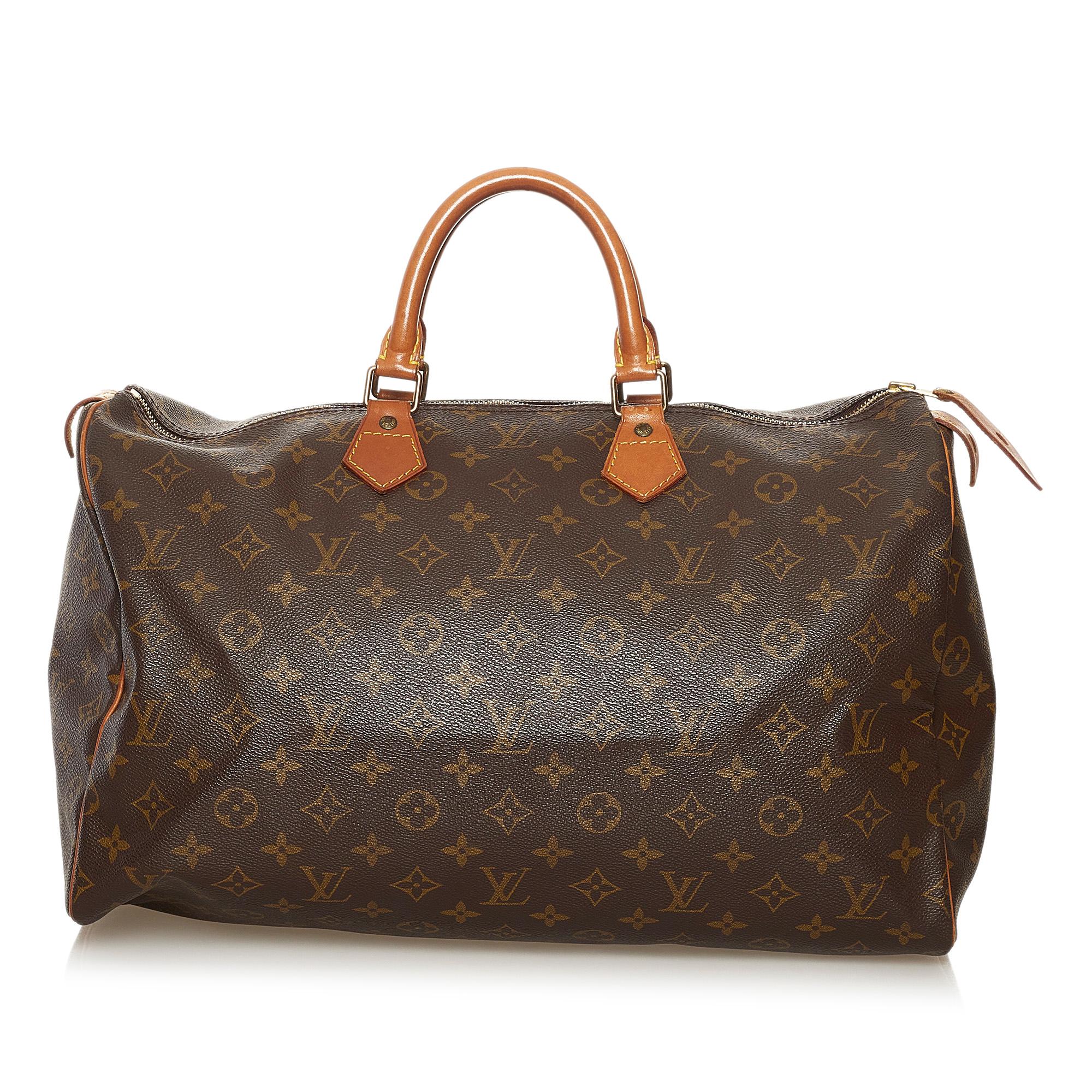 Louis Vuitton Monogram Speedy 40 (SHG-36766)