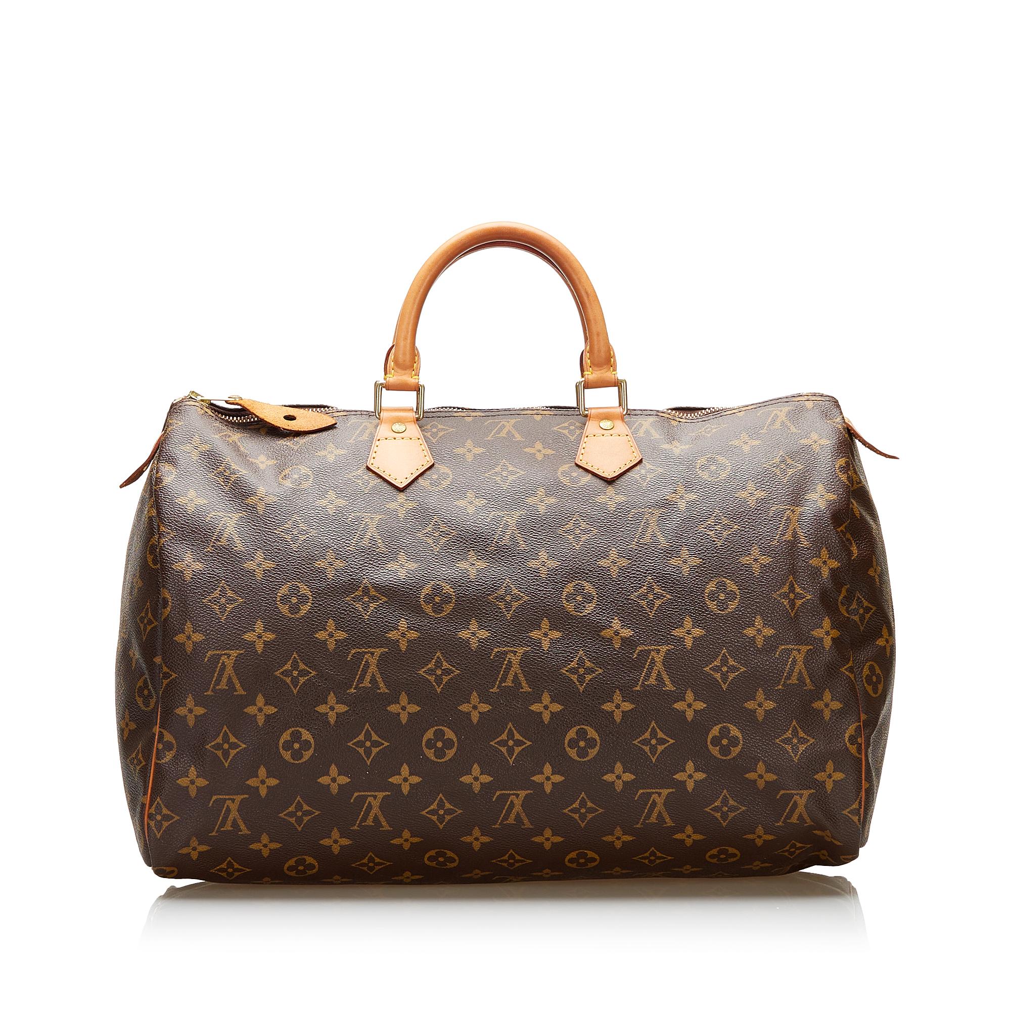 Louis Vuitton Monogram Speedy 40 (SHG-37856)