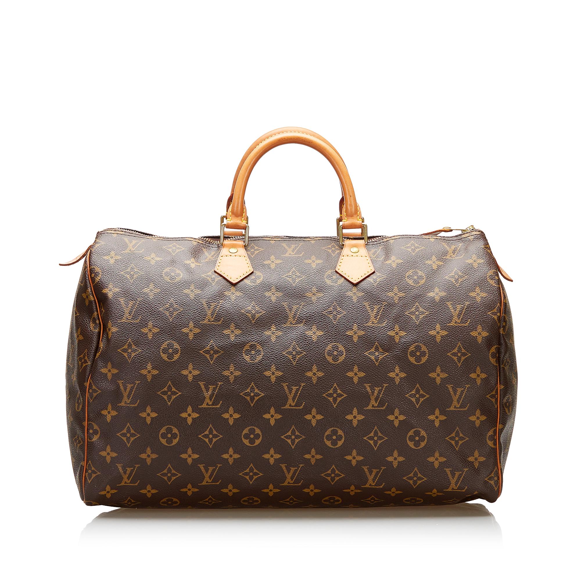Louis Vuitton Monogram Speedy 40 (SHG-37856)