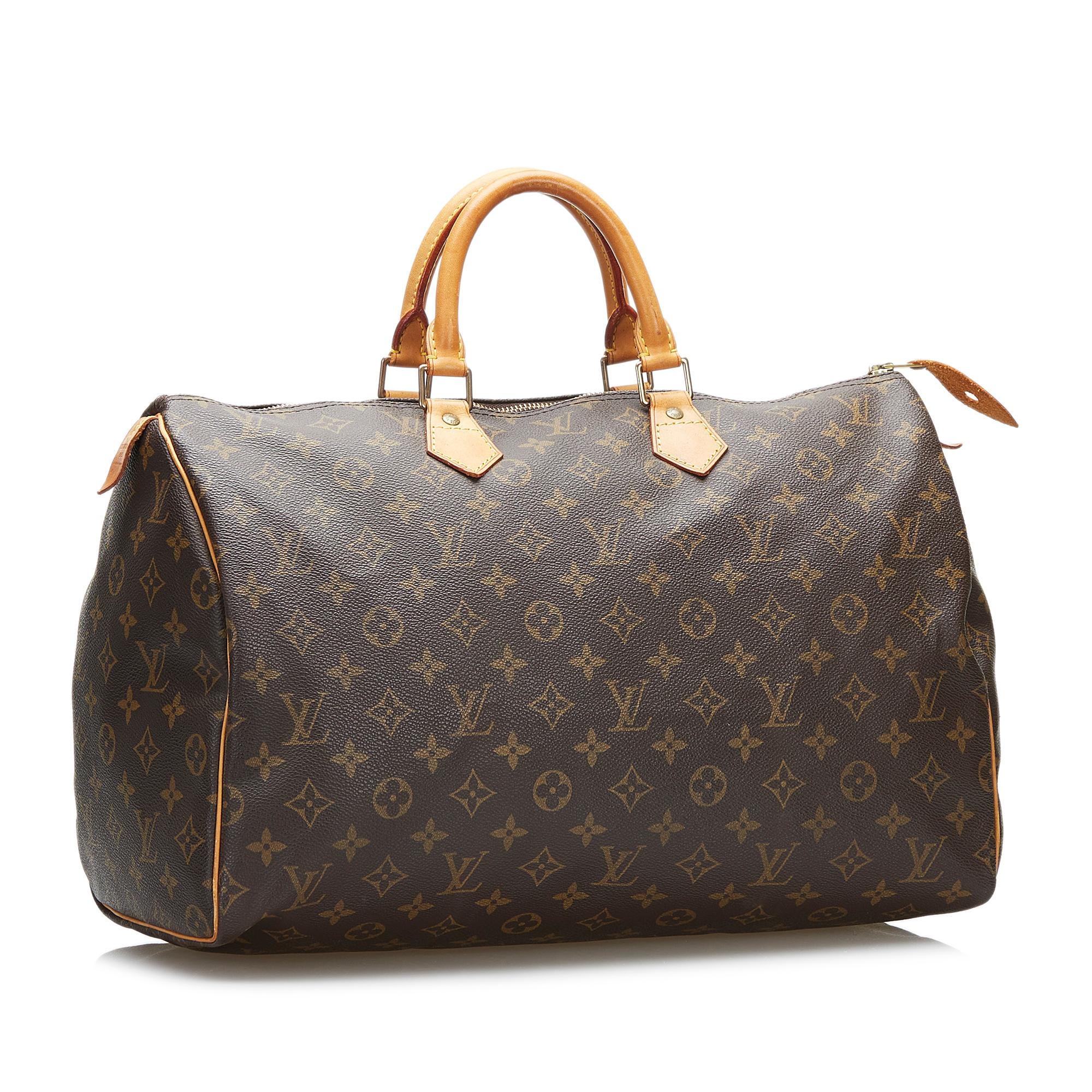 Louis Vuitton Monogram Speedy 40 (SHG-zmNFXR)