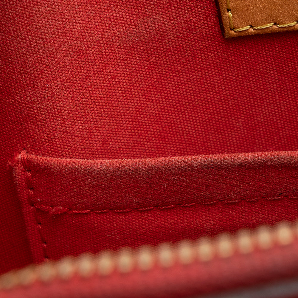 Louis Vuitton Monogram Vernis Alma BB Satchel (SHF-19150)