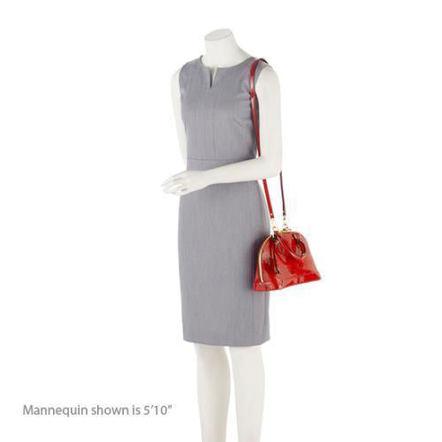 Louis Vuitton Monogram Vernis Alma BB Satchel (SHF-19150)