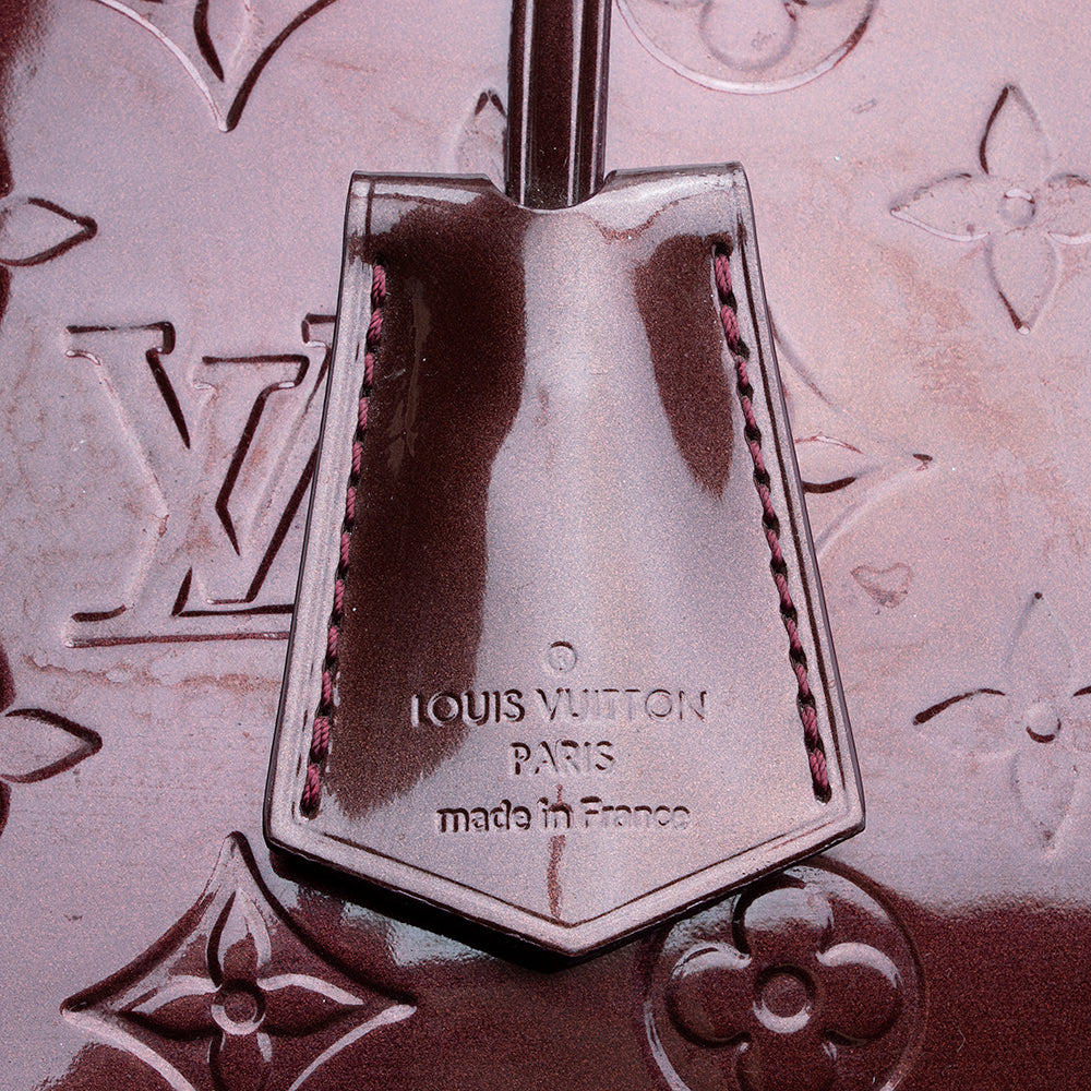 Louis Vuitton Monogram Vernis Alma GM Satchel (SHF-18916)