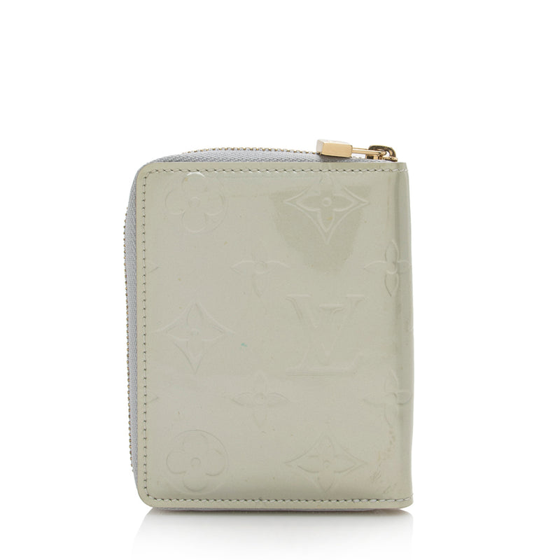 Louis Vuitton Monogram Vernis Compact Zippy Wallet - FINAL SALE (SHF-15662)