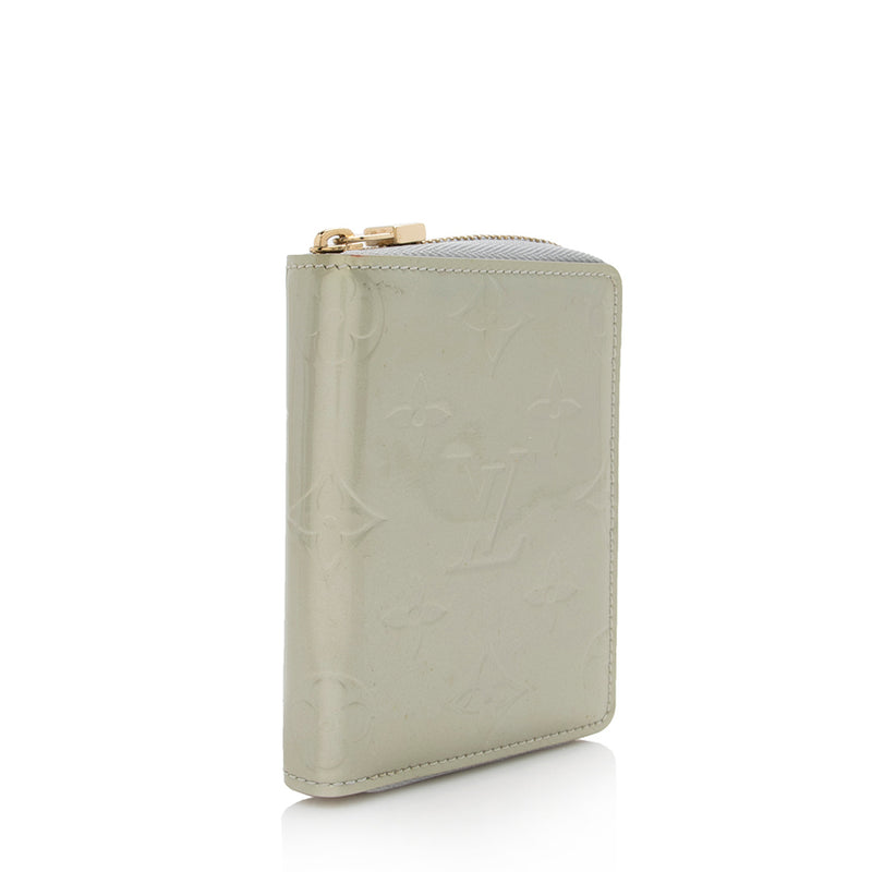 Louis Vuitton Monogram Vernis Compact Zippy Wallet - FINAL SALE (SHF-15662)
