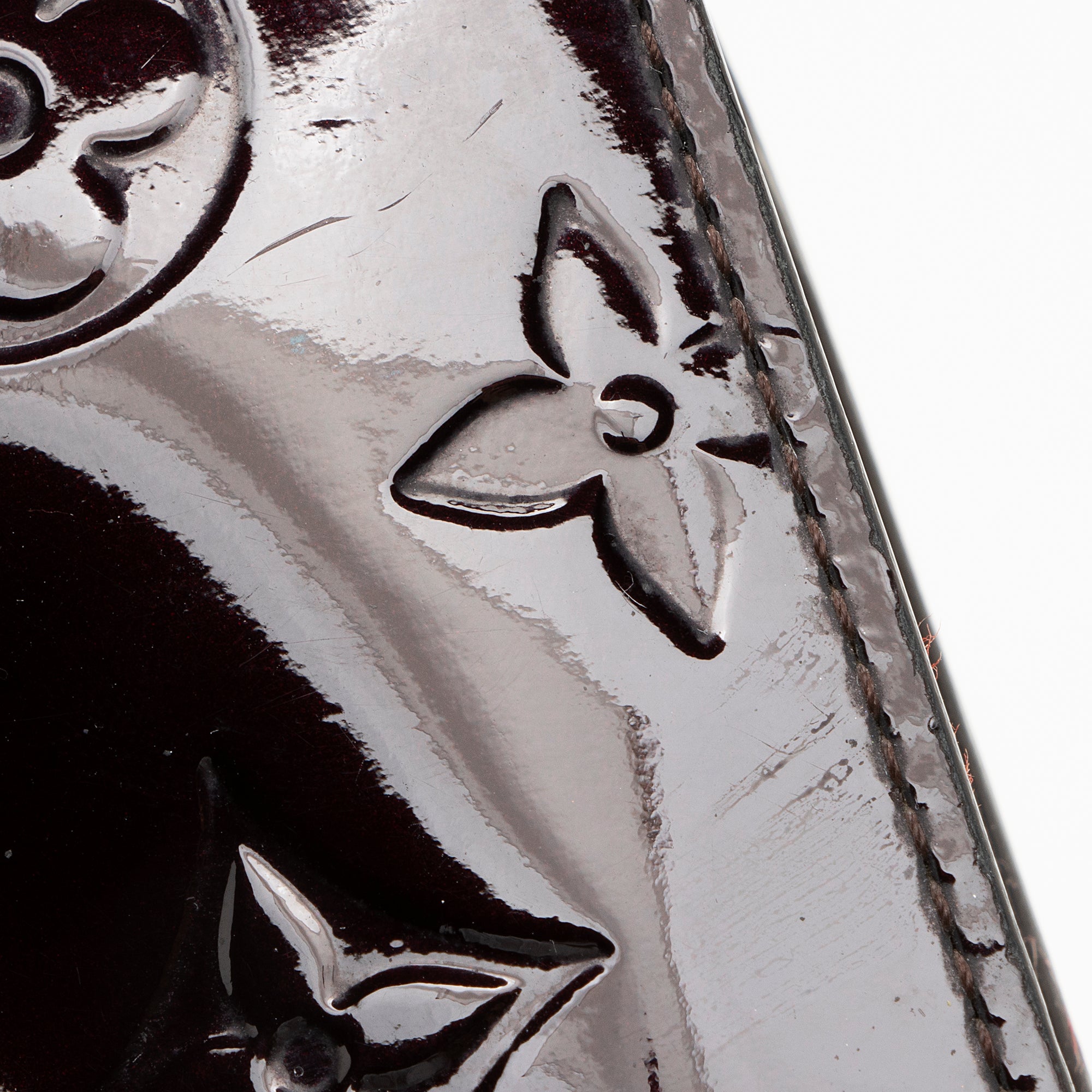 Louis Vuitton Monogram Vernis French Purse Wallet (SHF-22234)